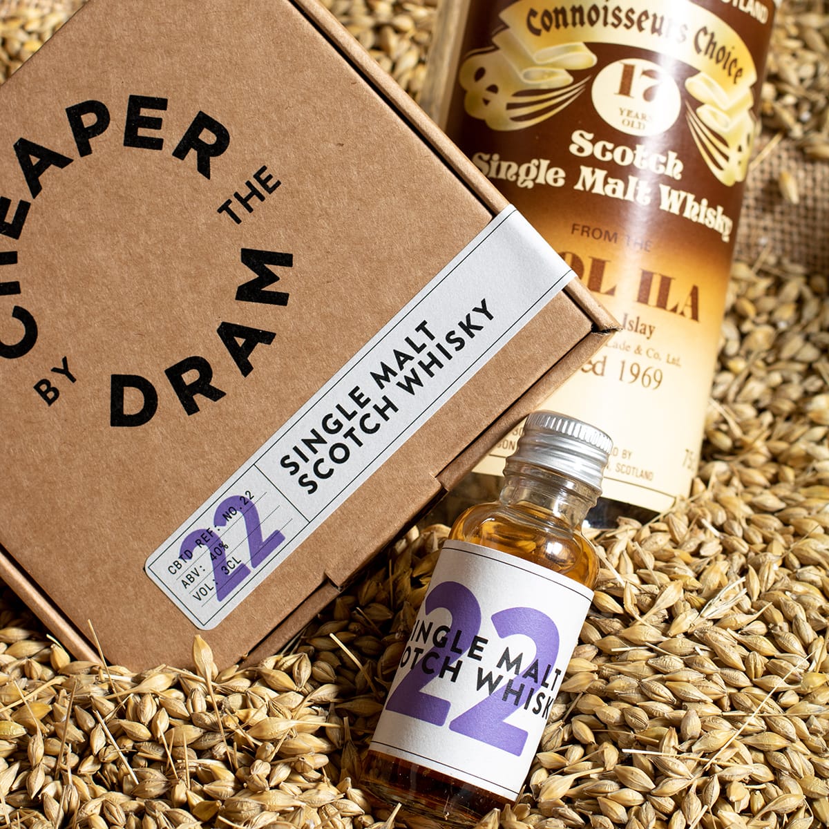 Premium Scotch Gift Mini Whisky sample from Cheaper by the Dram