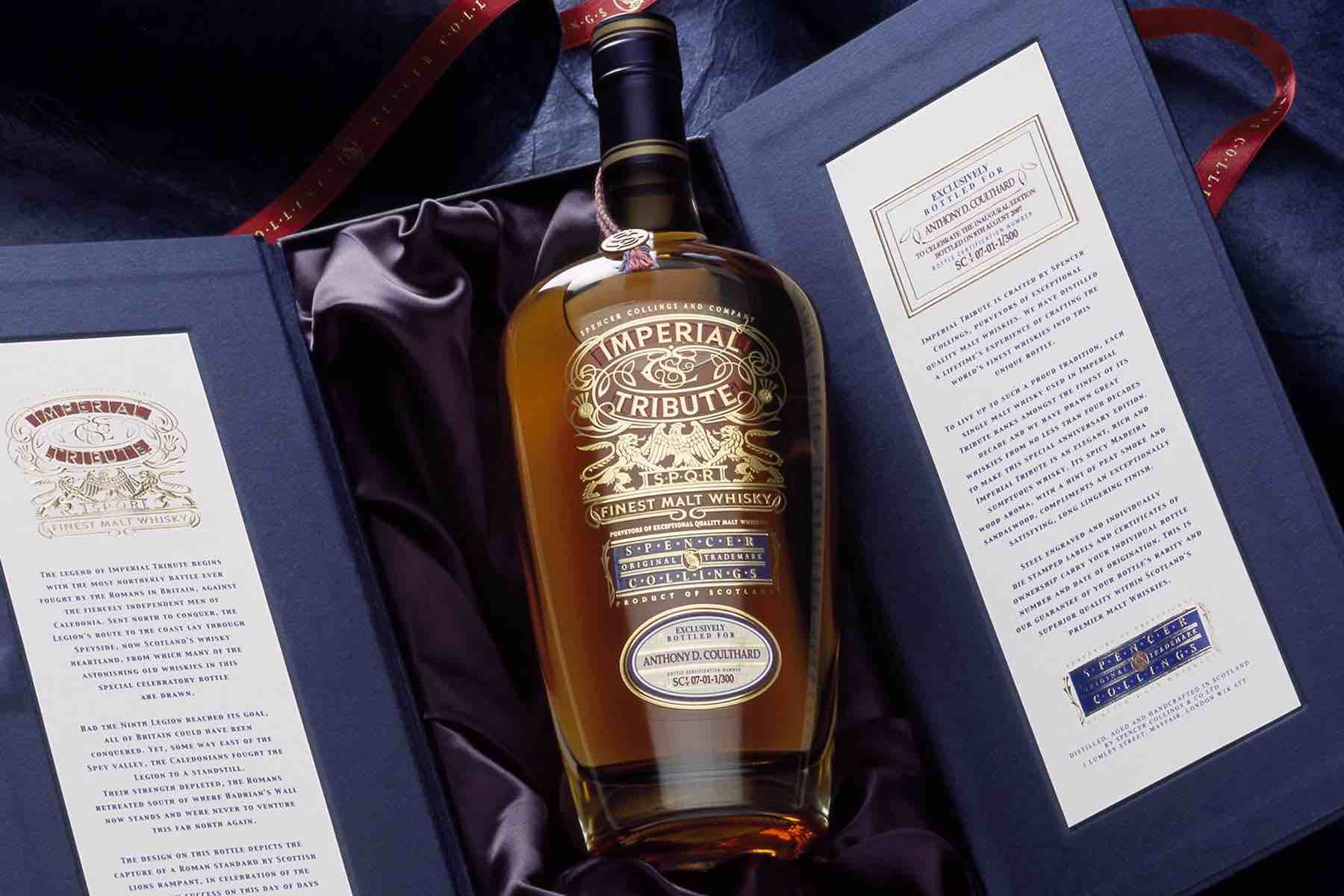 Imperial Tribute | Personalised Scotch Whisky Gift