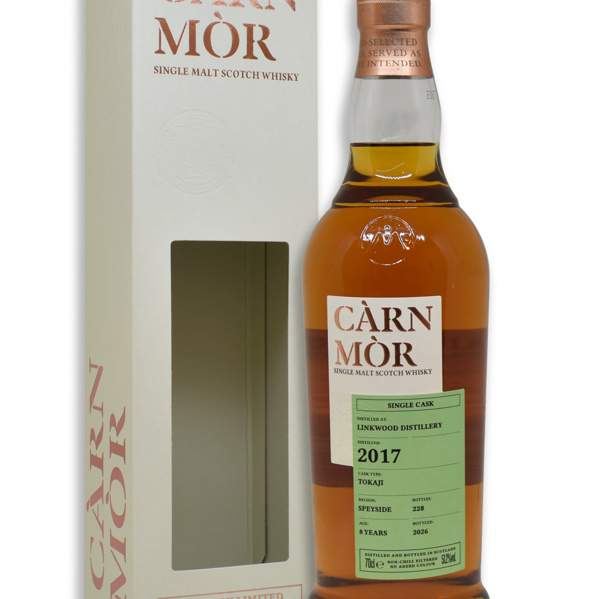 CÀRN MÒR シングルモルトスコッチウイスキー 2015 Càrn Mòr Linkwood 8 Year Old