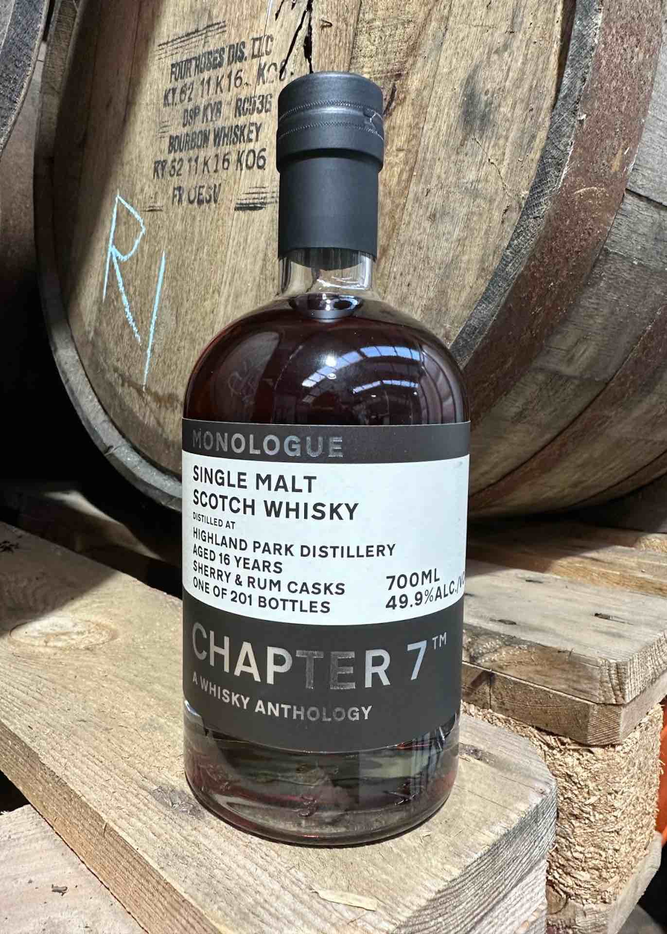 Chapter 7 Highland Park 16 Year Old Sherry Aged Rum Finish