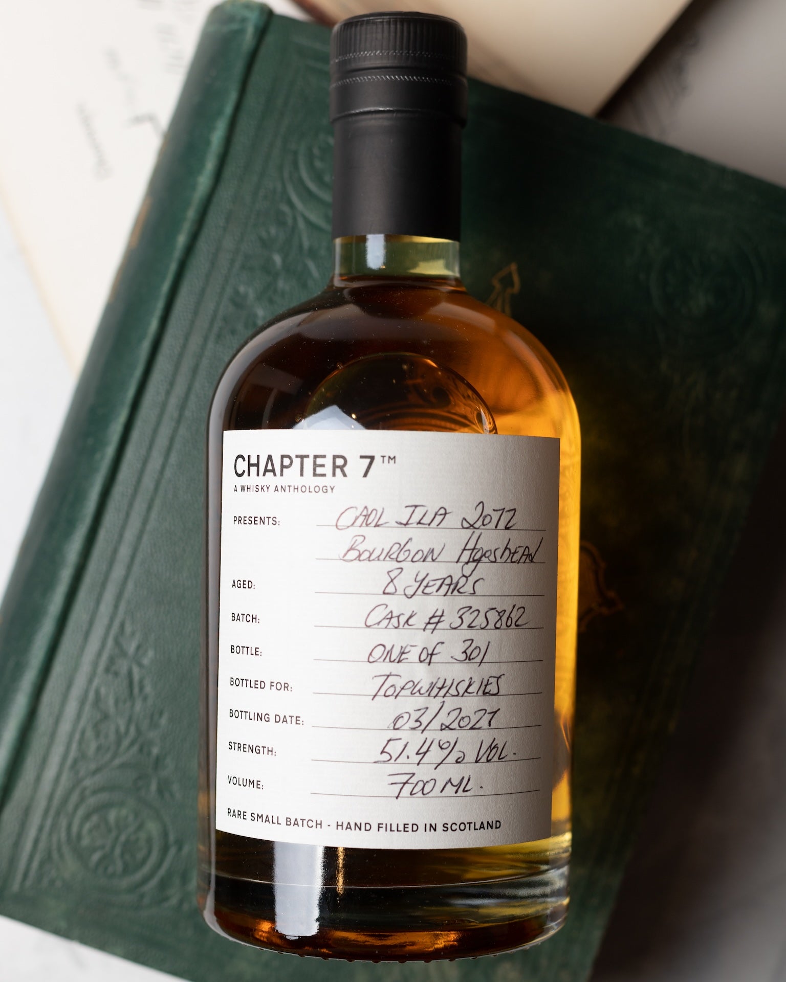 TopWhiskies x Chapter 7 Whisky: Caol Ila 8 Year Old Single Malt Scotch