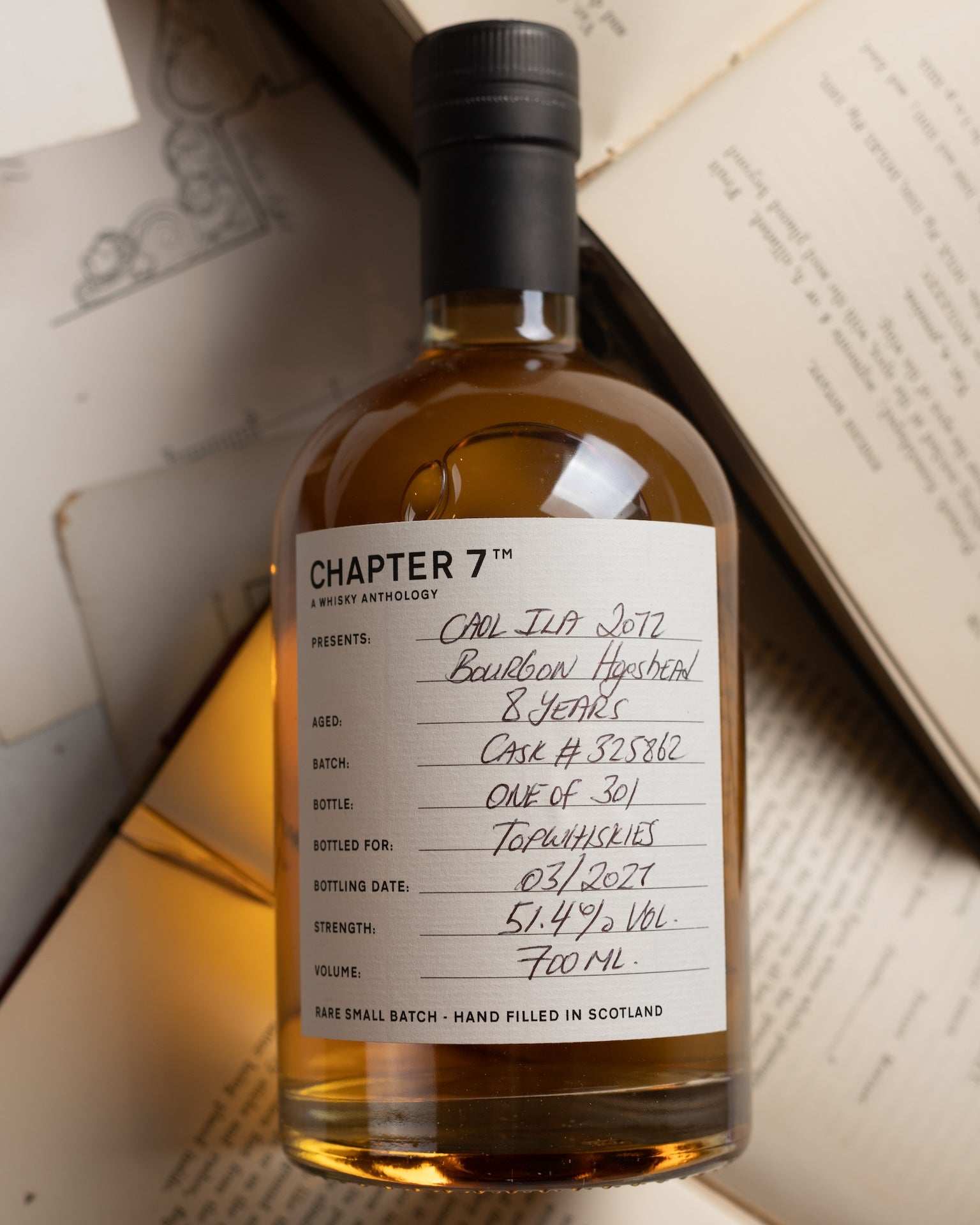 TopWhiskies x Chapter 7 Whisky: Caol Ila 8 Year Old Single Malt Scotch