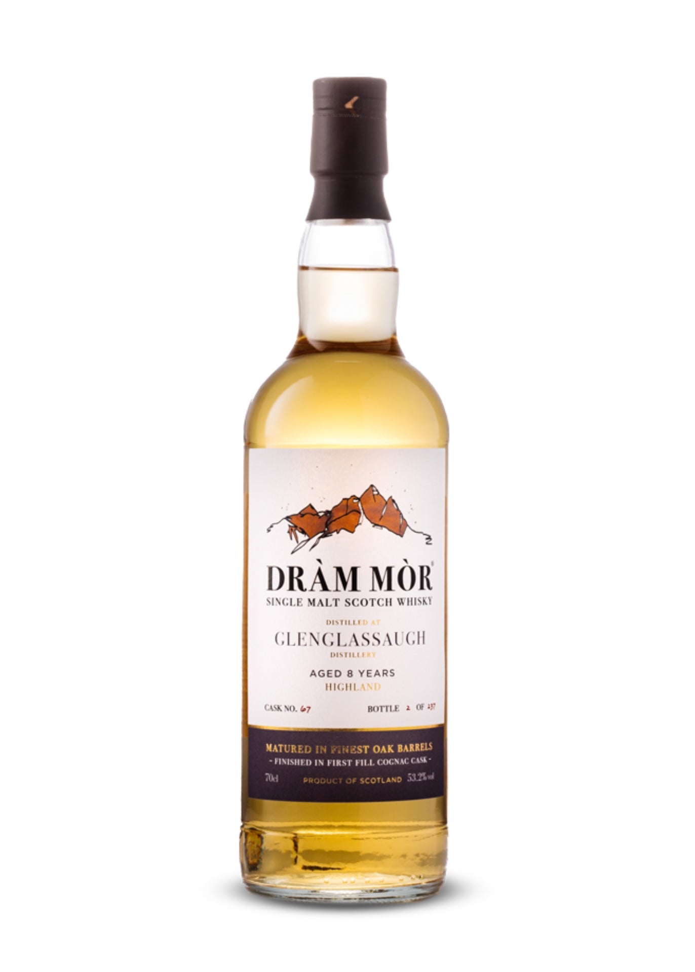 Dràm Mòr Glenglassaugh 2015 8 Jahre alt