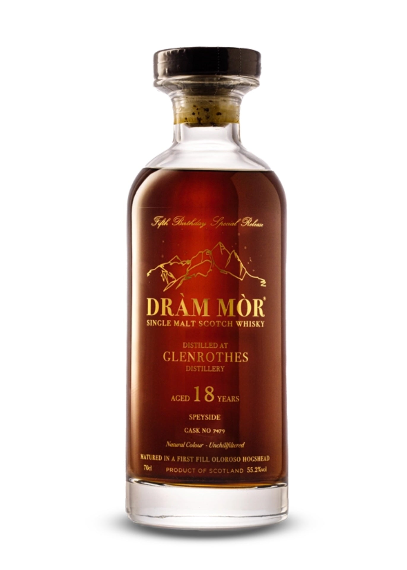 Dràm Mòr Glenrothes 18 Jahre alt