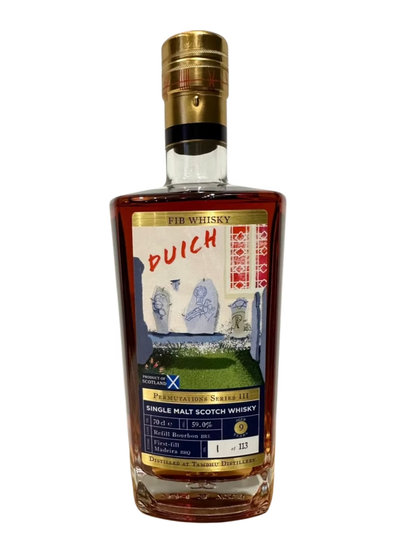 Fib Whisky Duich (Tamdhu) 9 Year Old Ex-Madeira