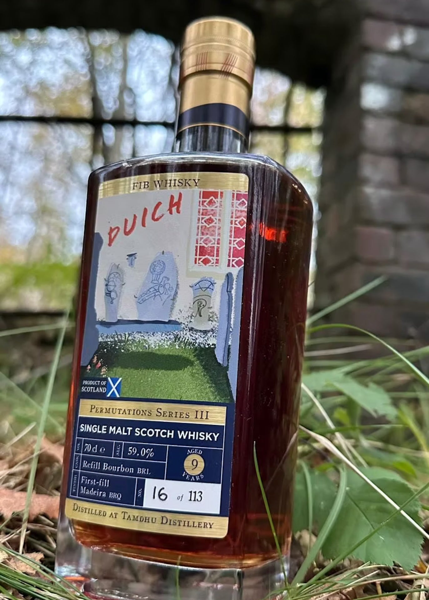 Fib Whisky Duich (Tamdhu) 9 Year Old Ex-Madeira