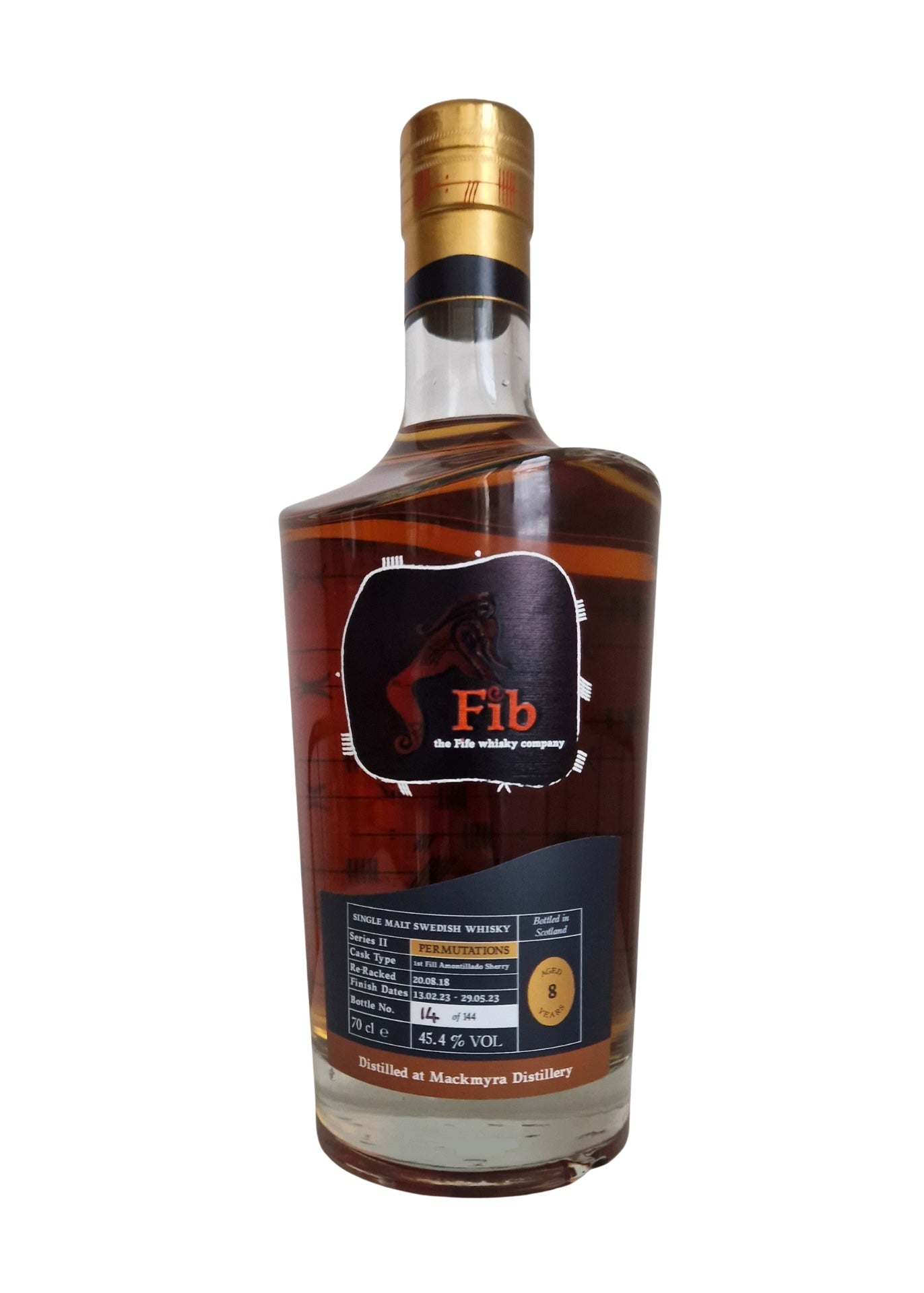 Fib Whisky Mackmyra 8 Year Old Amontillado Finish