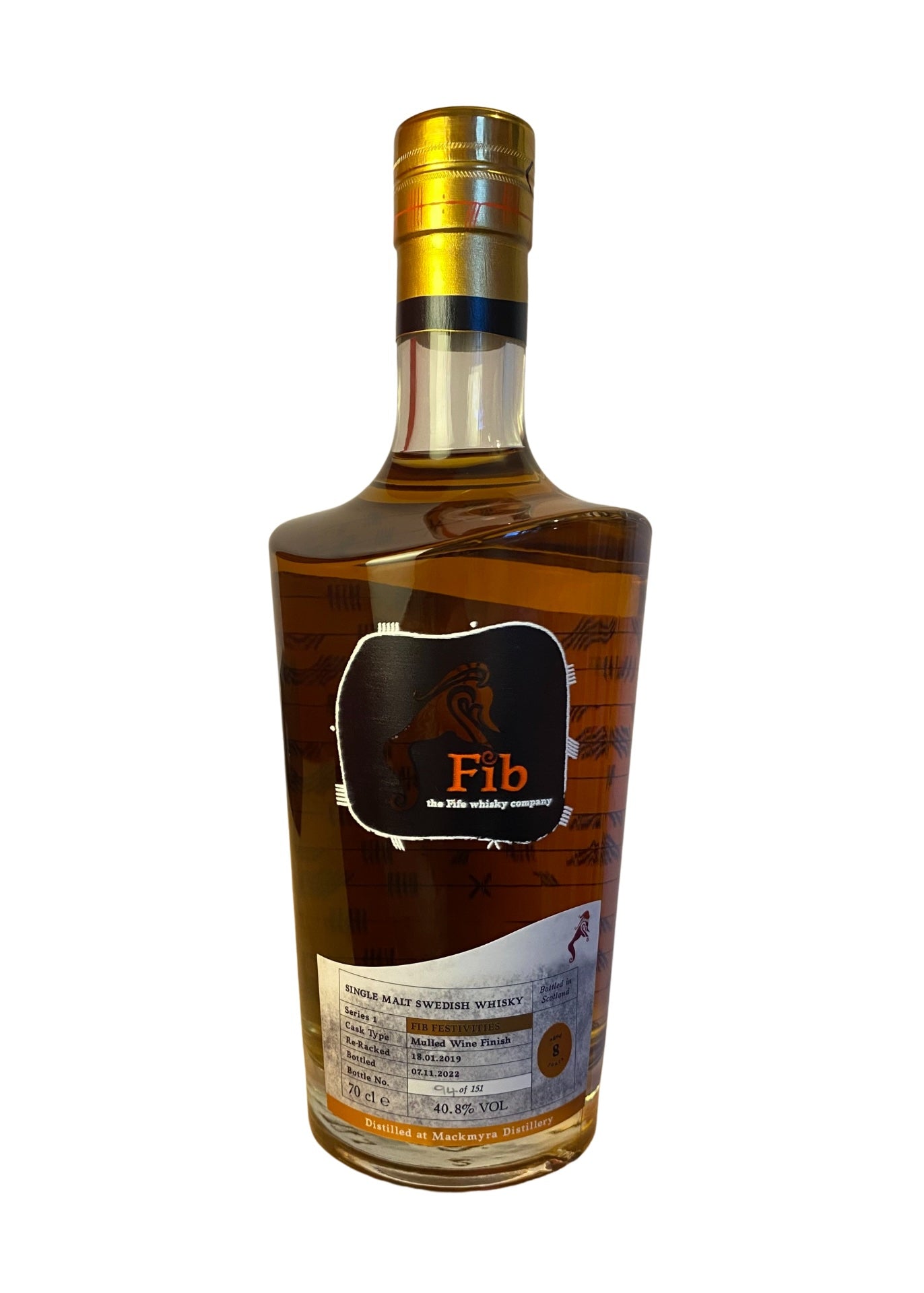 Fib Whisky Mackmyra 8 Year Old Mulled Wine Finish