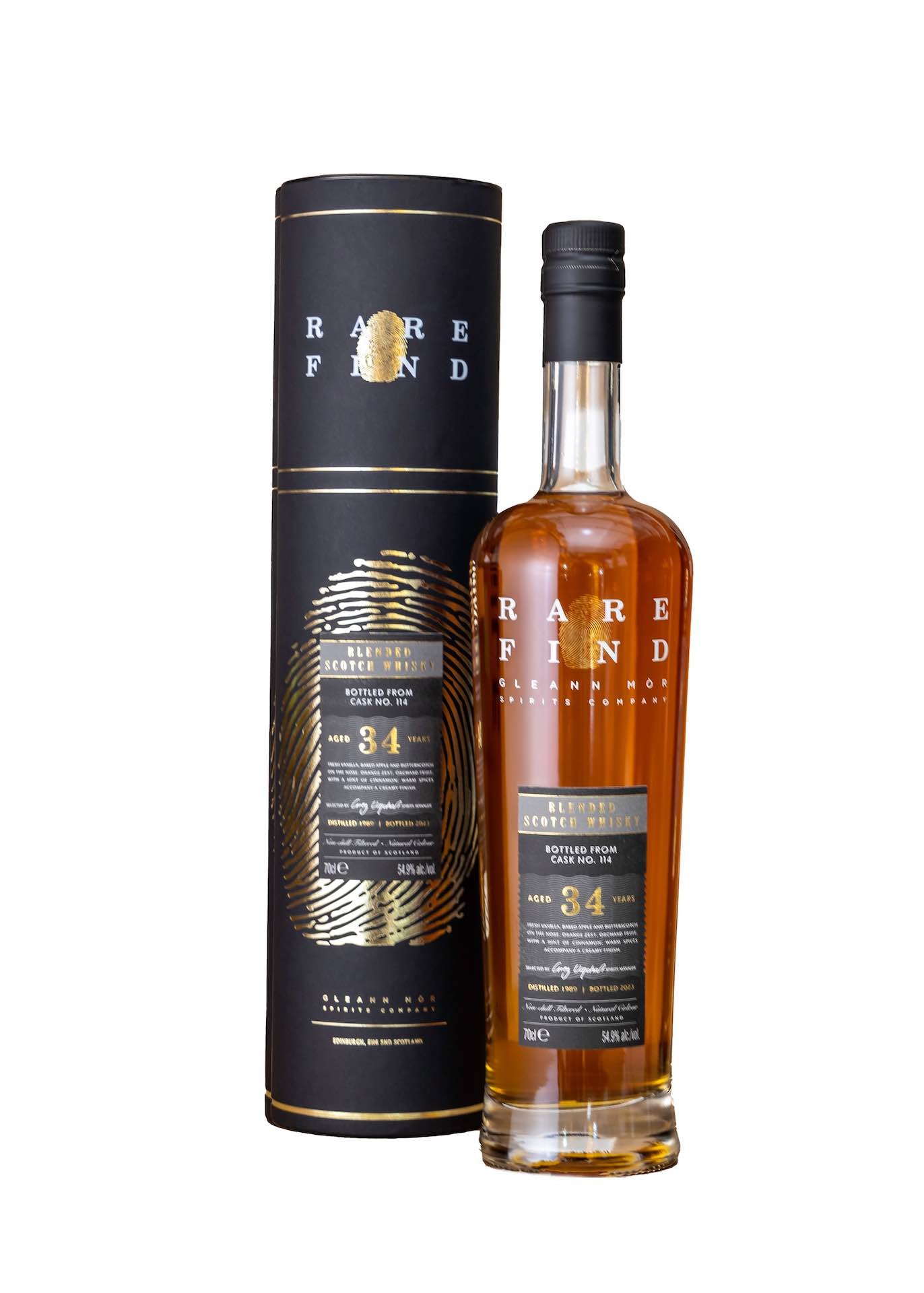 Gleann Mor Rare Find Blended Scotch 34 Year Old