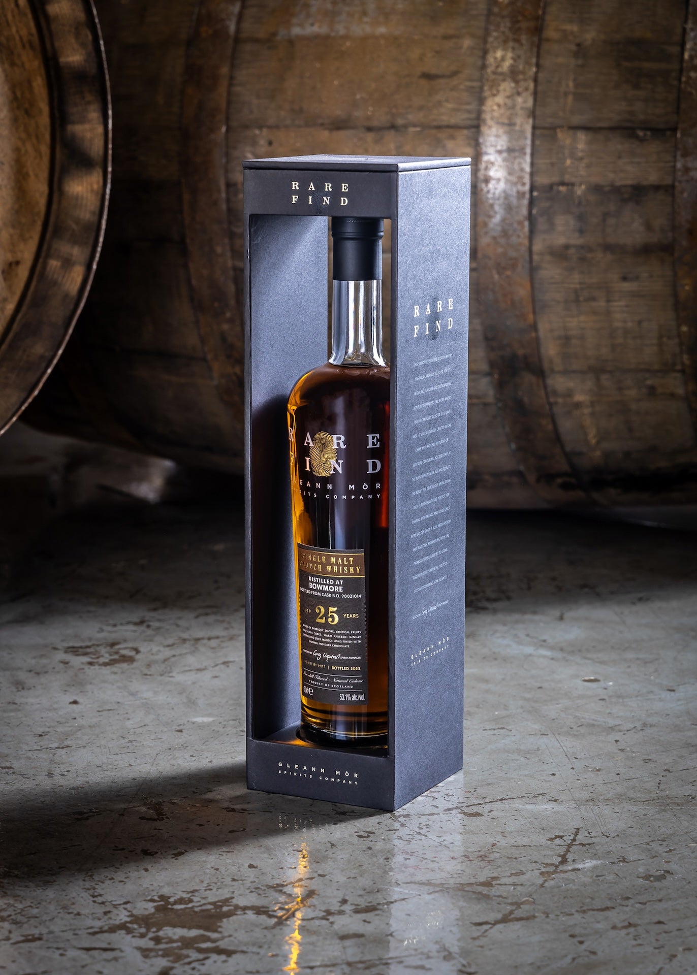 Gleann Mor Rare Find Bowmore 25 Year Old