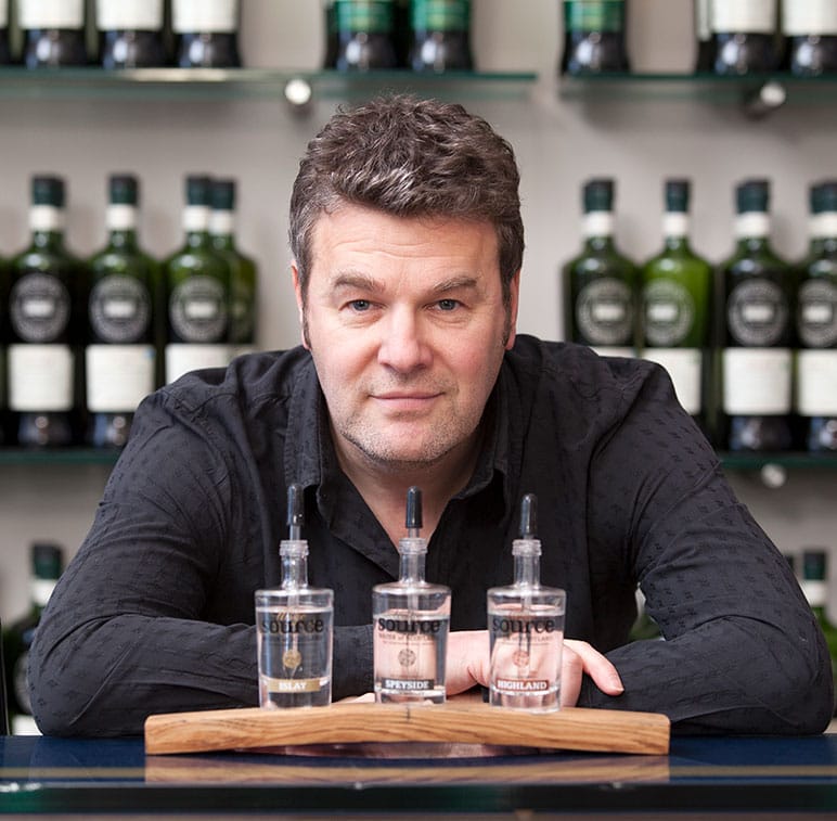 Graeme Lindsay Uisge Source Scottish Spring Water For Cask Strength Whisky