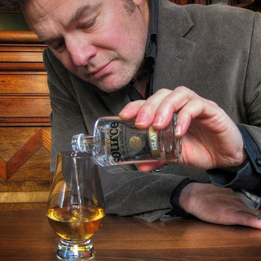 Adding water to single malt scotch whisky