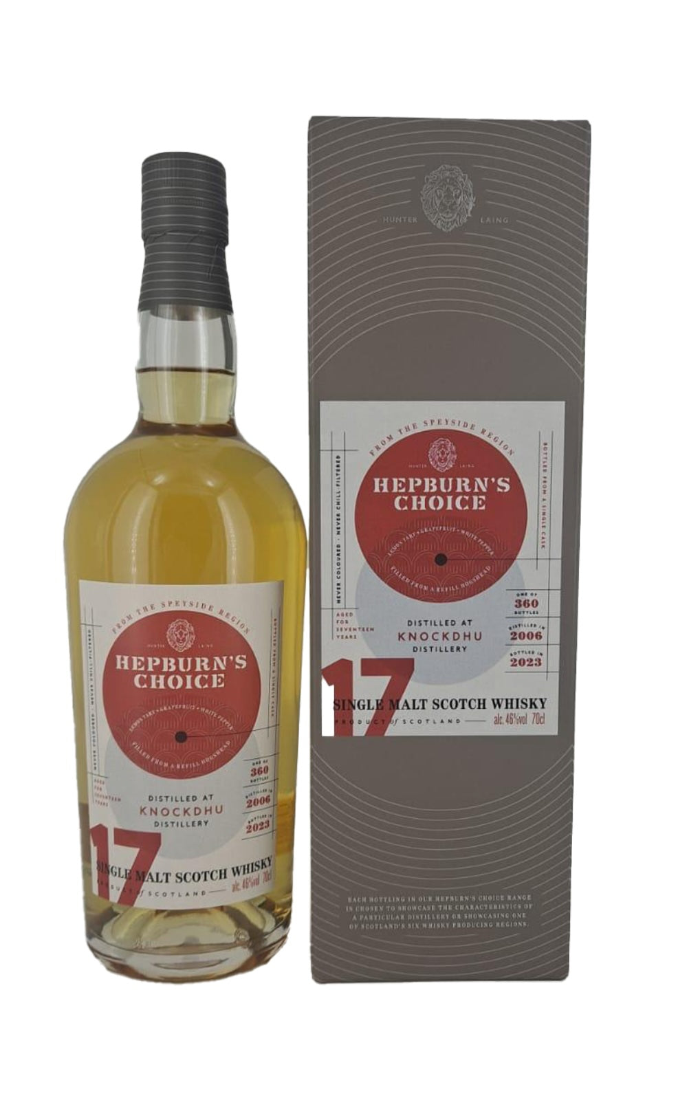 Hunter Laing's Hepburn's Choice Knockdhu 17 Year Old