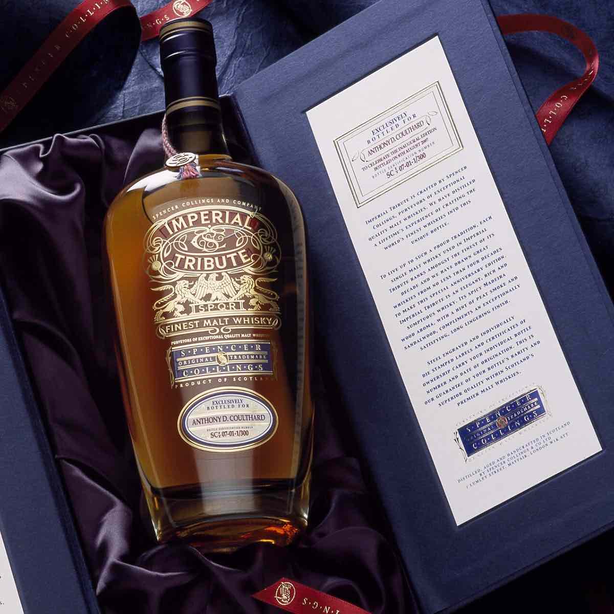 Imperial Tribute, the best unusual whisky gift you can buy