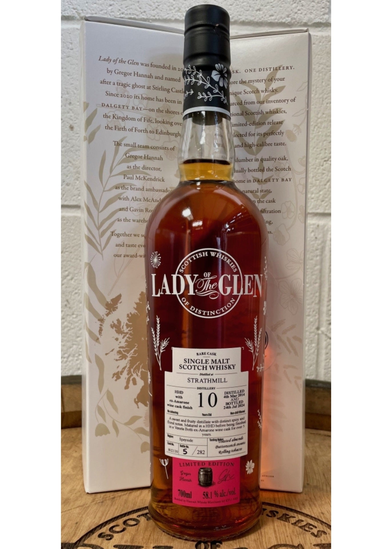 Lady Of The Glen Strathmill 10 Year Old Amarone Finish