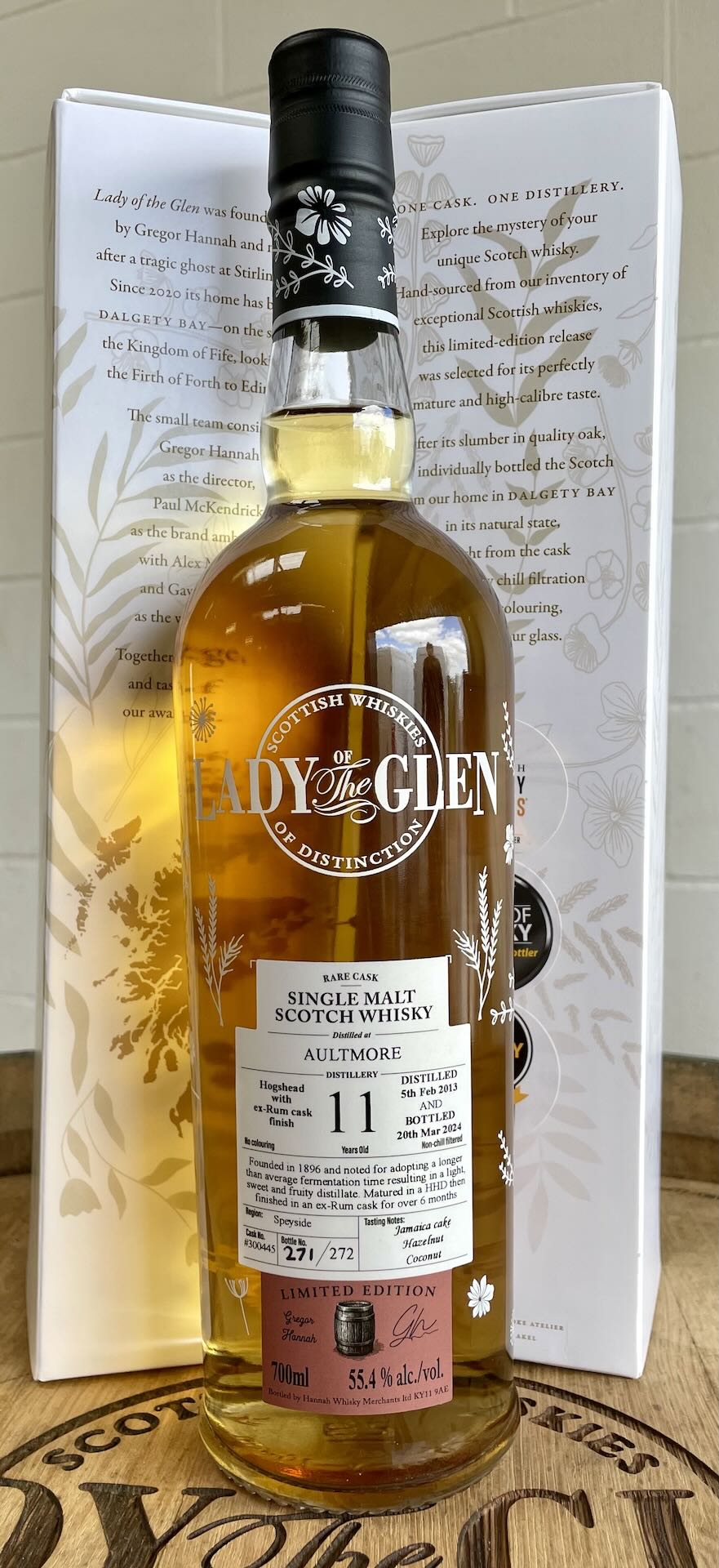 Lady Of The Glen Aultmore 11 Year Old Rum Finish
