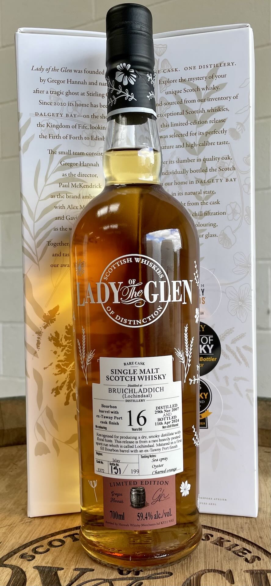 Lady Of The Glen, Rare Single Cask Whisky