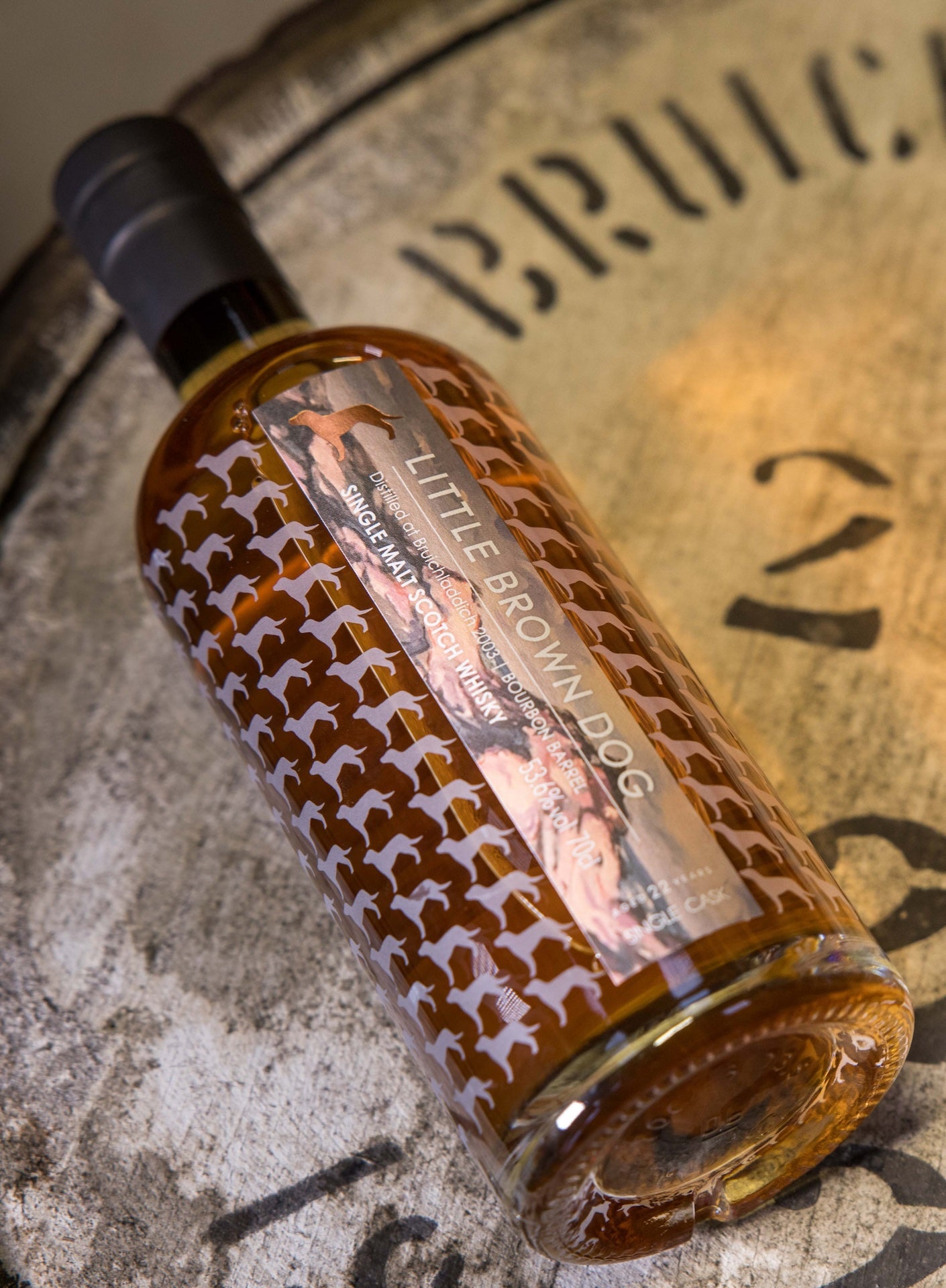 Little Brown Dog Bruichladdich 22 Year Old