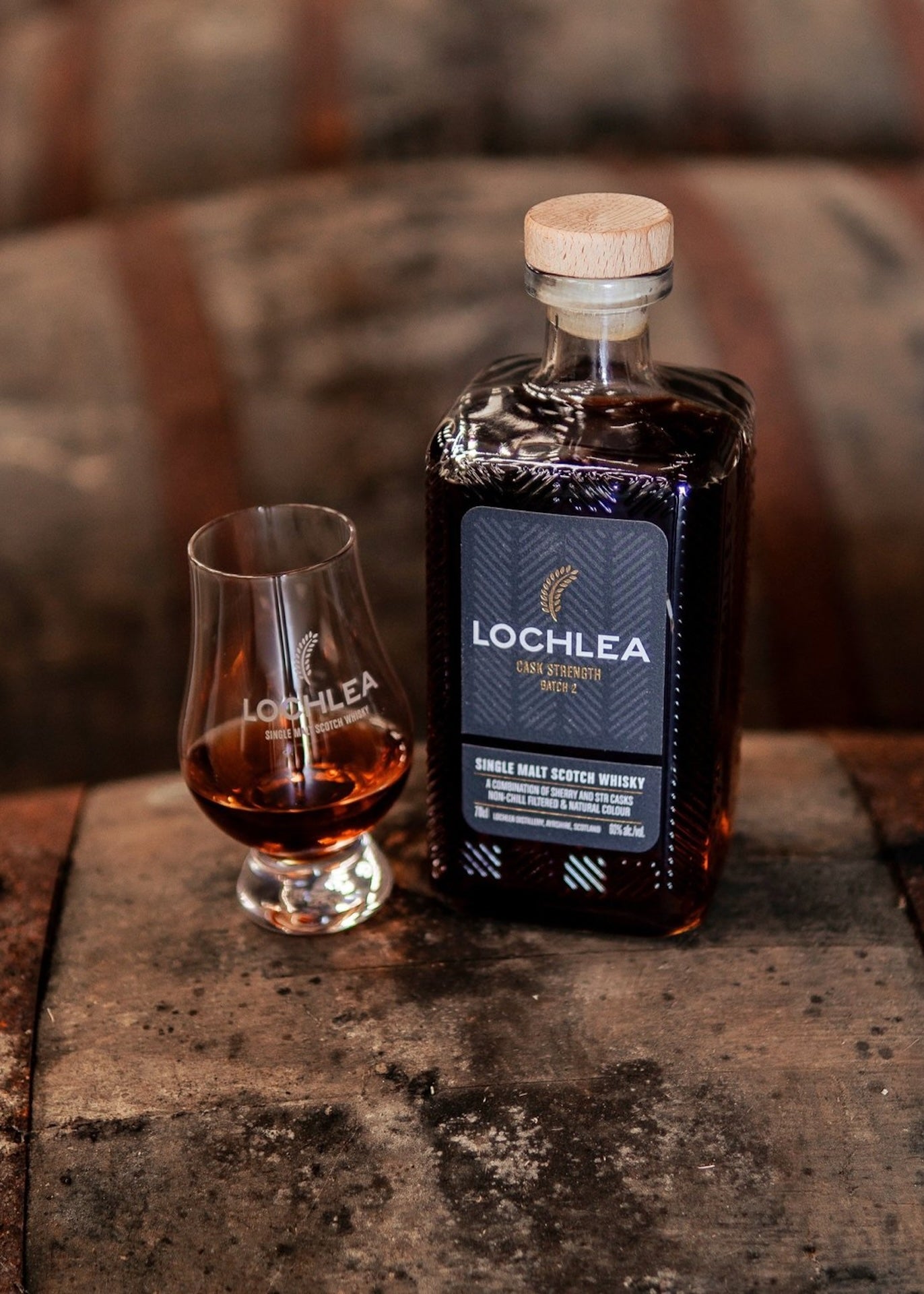 Lochlea Cask Strength Batch 2 whisky