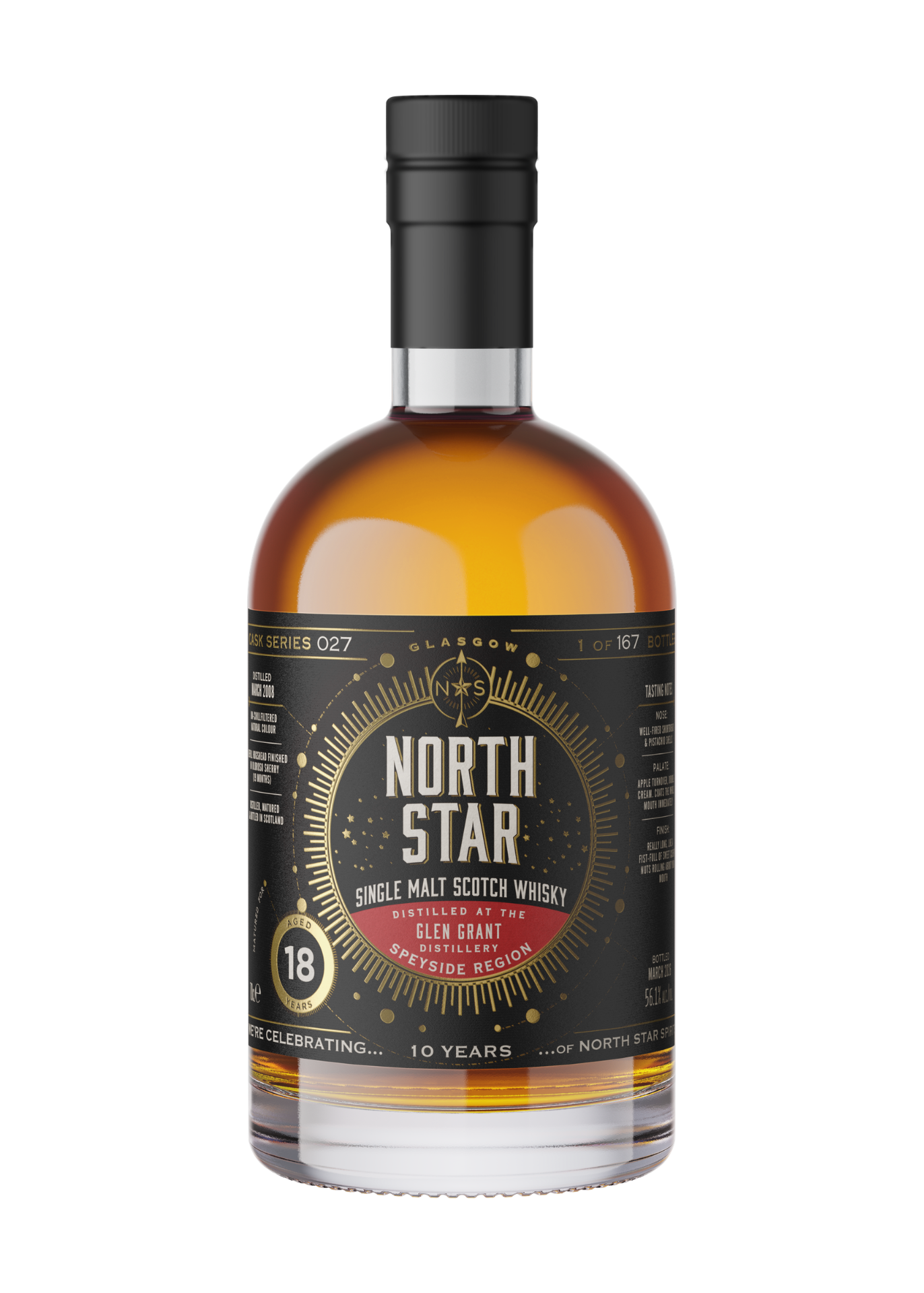 North Star Spirits Glen Grant 18 Year Old