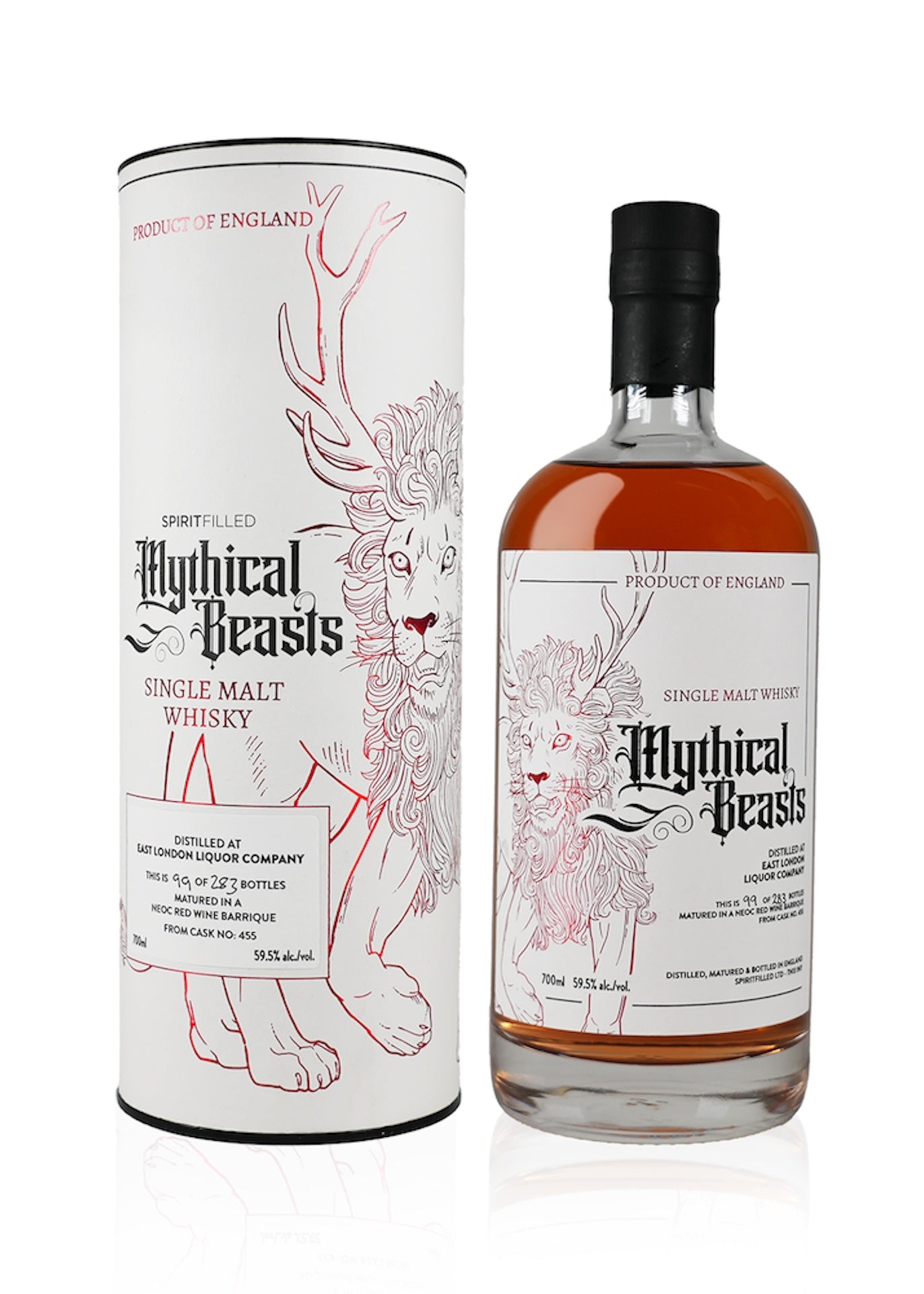 Spiritfilled Mythical Beasts East London Liquor Co Cask 455