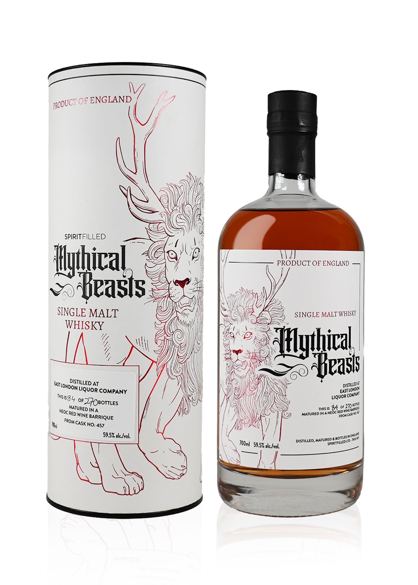 Spiritfilled Mythical Beasts East London Liquor Co Cask 457