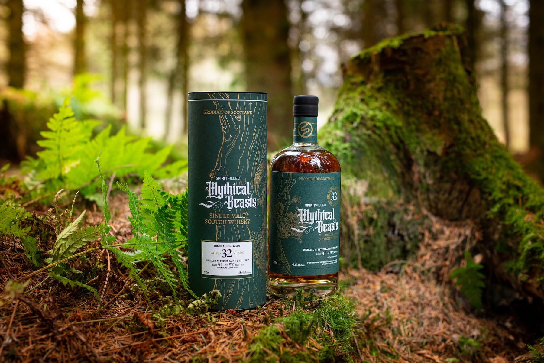 Spiritfilled Mythical Beasts Single Cask Whisky