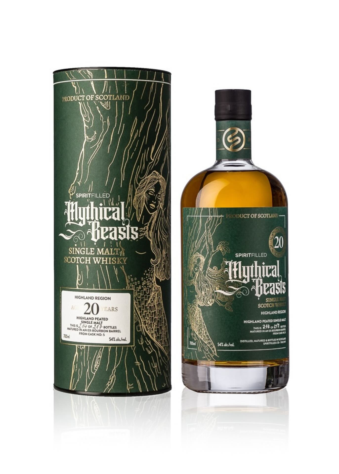 Spiritfilled Mythical Beasts Highland Peated 20 Year Old