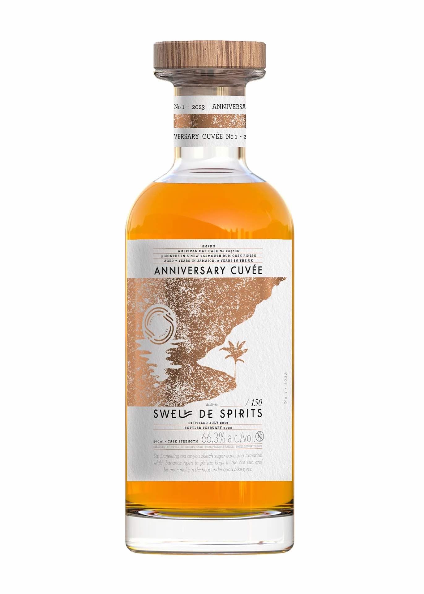 Swell De Spirits Anniversary Cuvée Series HMPDN Jamaican Rum 2013