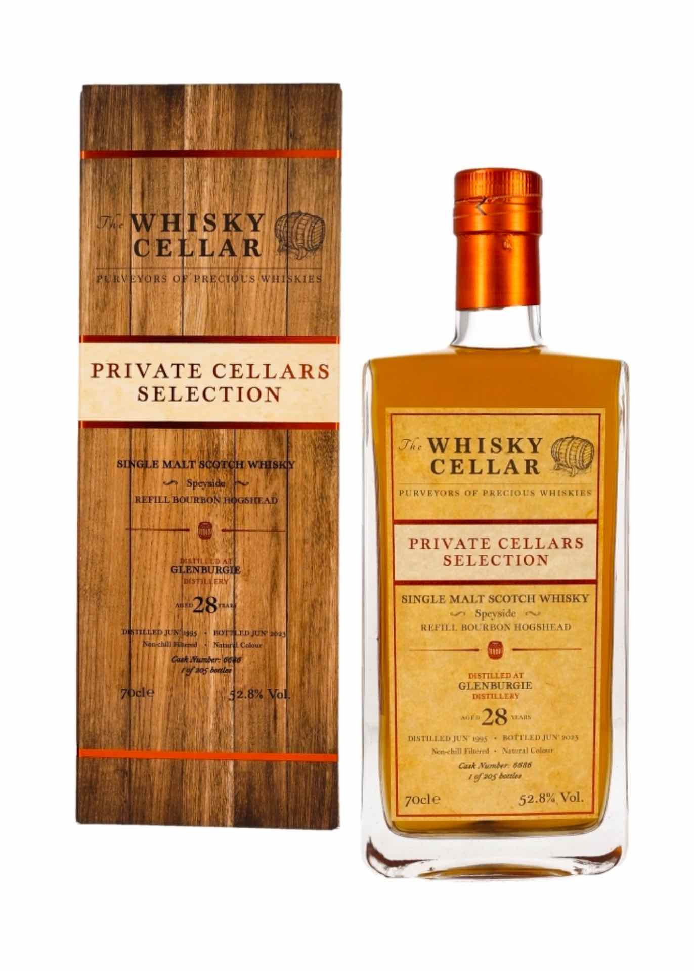 The Whisky Cellar Glenburgie 28 Year Old