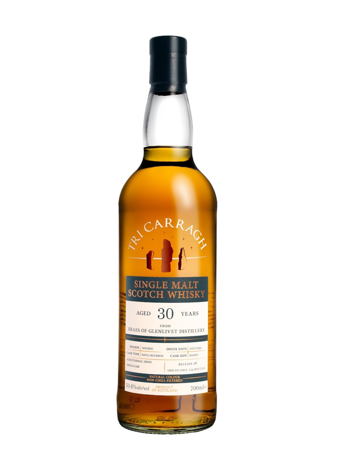 Tri Carragh Braes of Glenlivet 30 Year Old