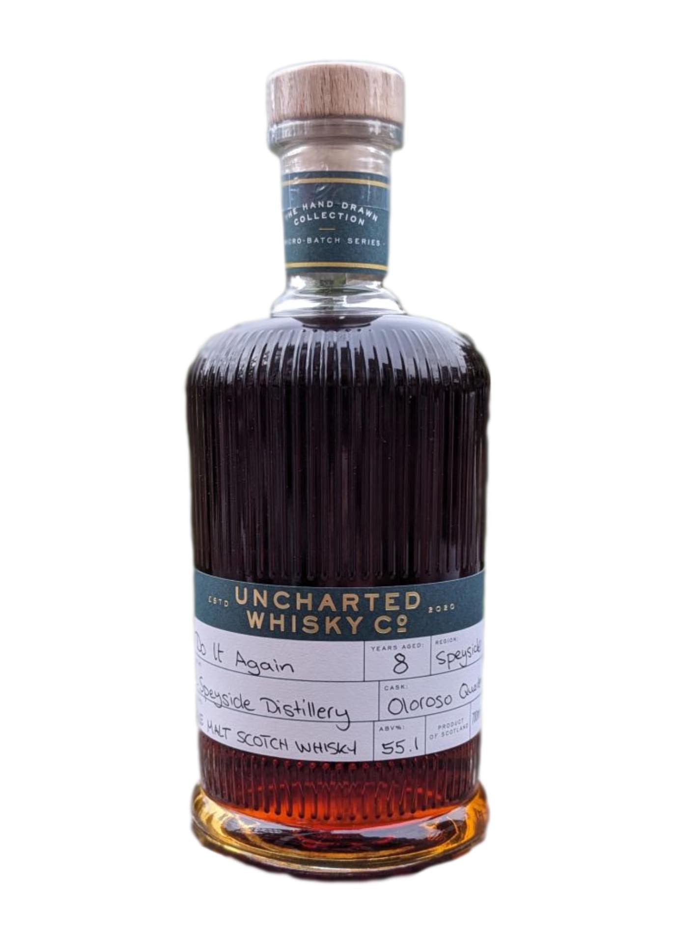 Uncharted Whisky, Do It Again, Speyside Distillery 8 Year Old