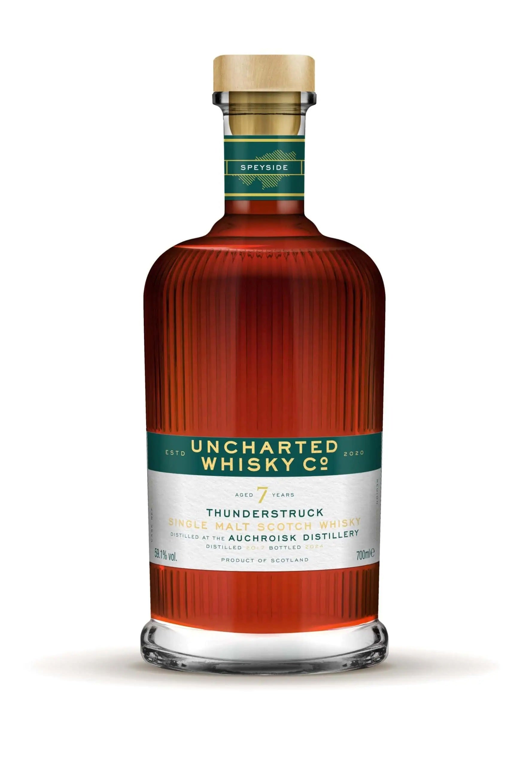 Uncharted Whisky, Thunderstruck, Auchroisk 7 Year Old