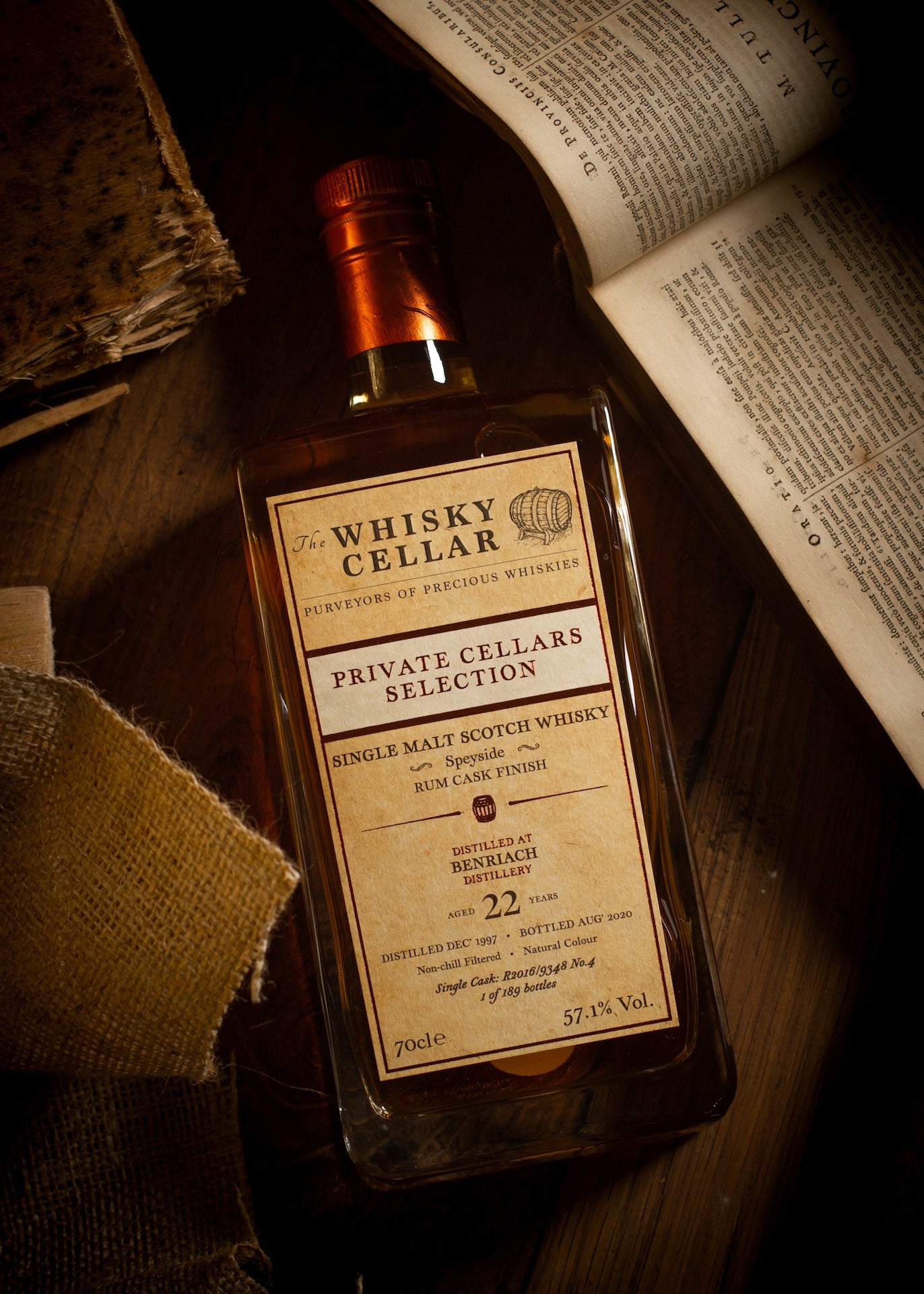 The Whisky Cellar Benriach 22 Year Old