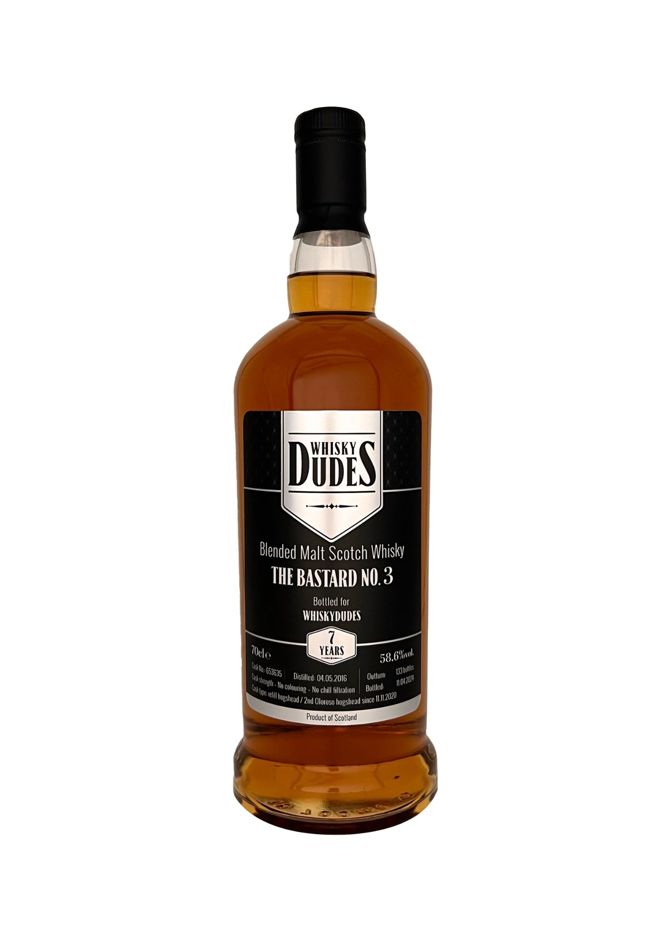 WhiskyDudes The Bastard No.3 7 Year Old Oloroso Cask