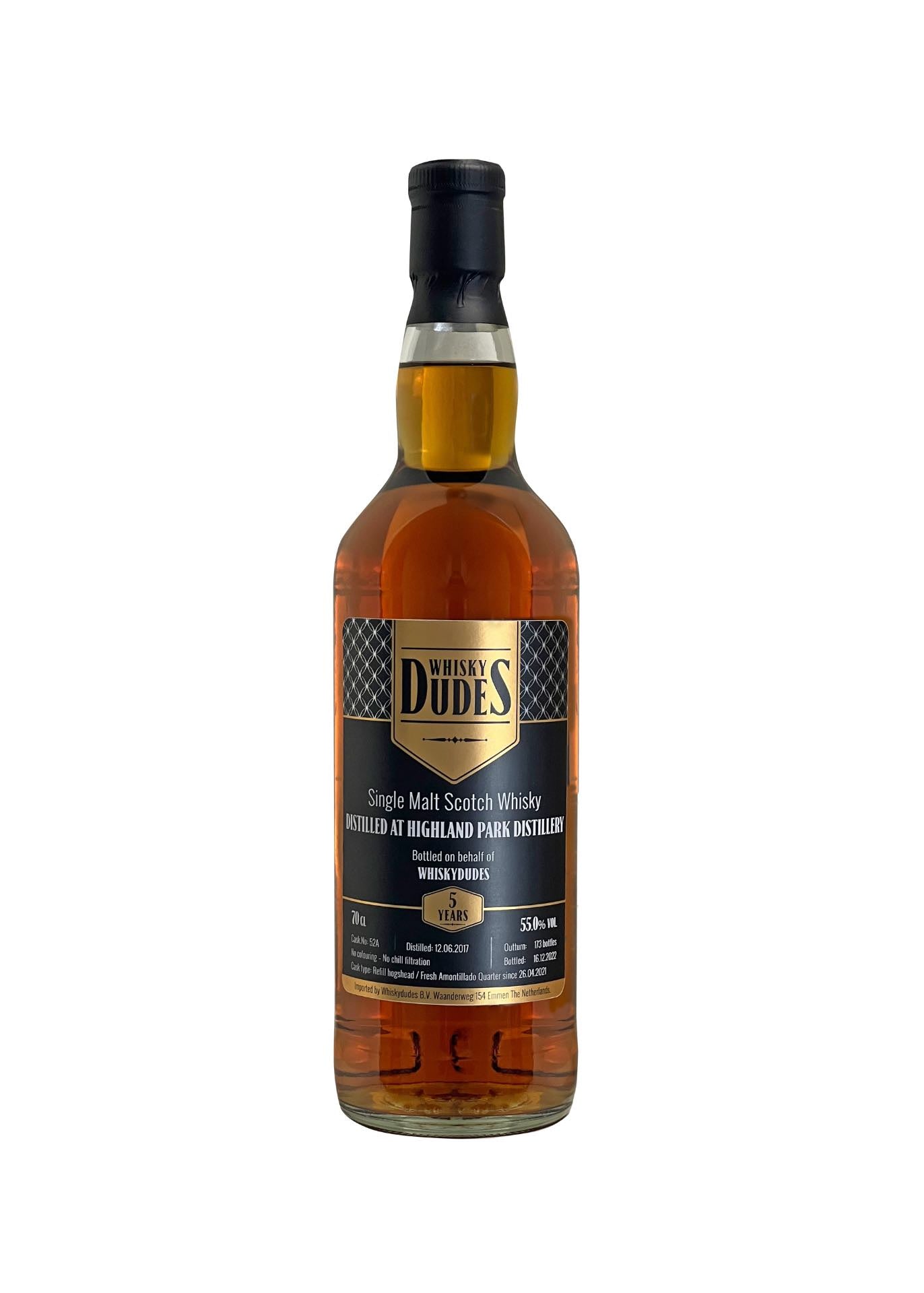 WhiskyDudes Whitlaw 5 Year Old Amontillado Quarter Cask