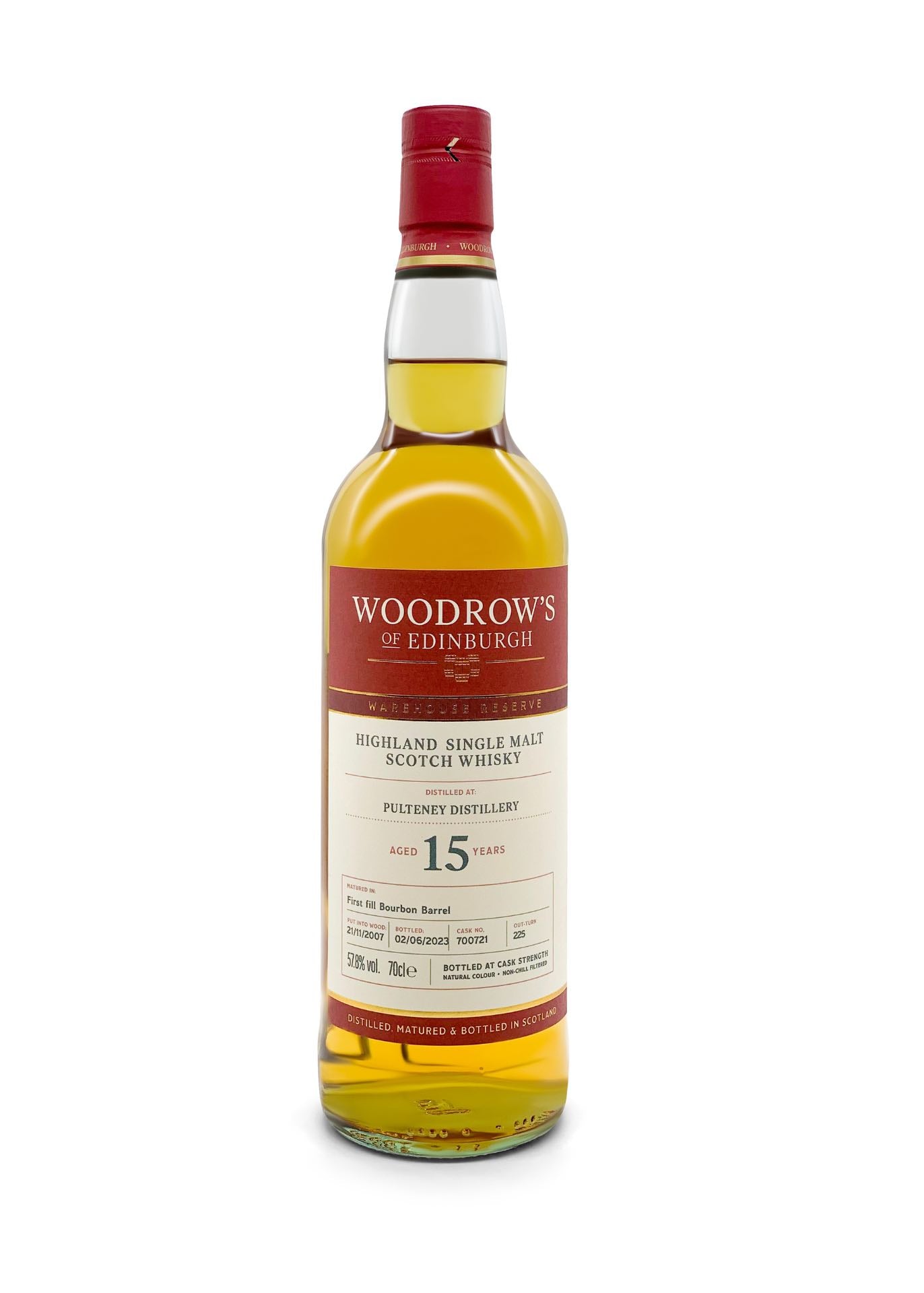Woodrow's Pulteney 15 Year Old