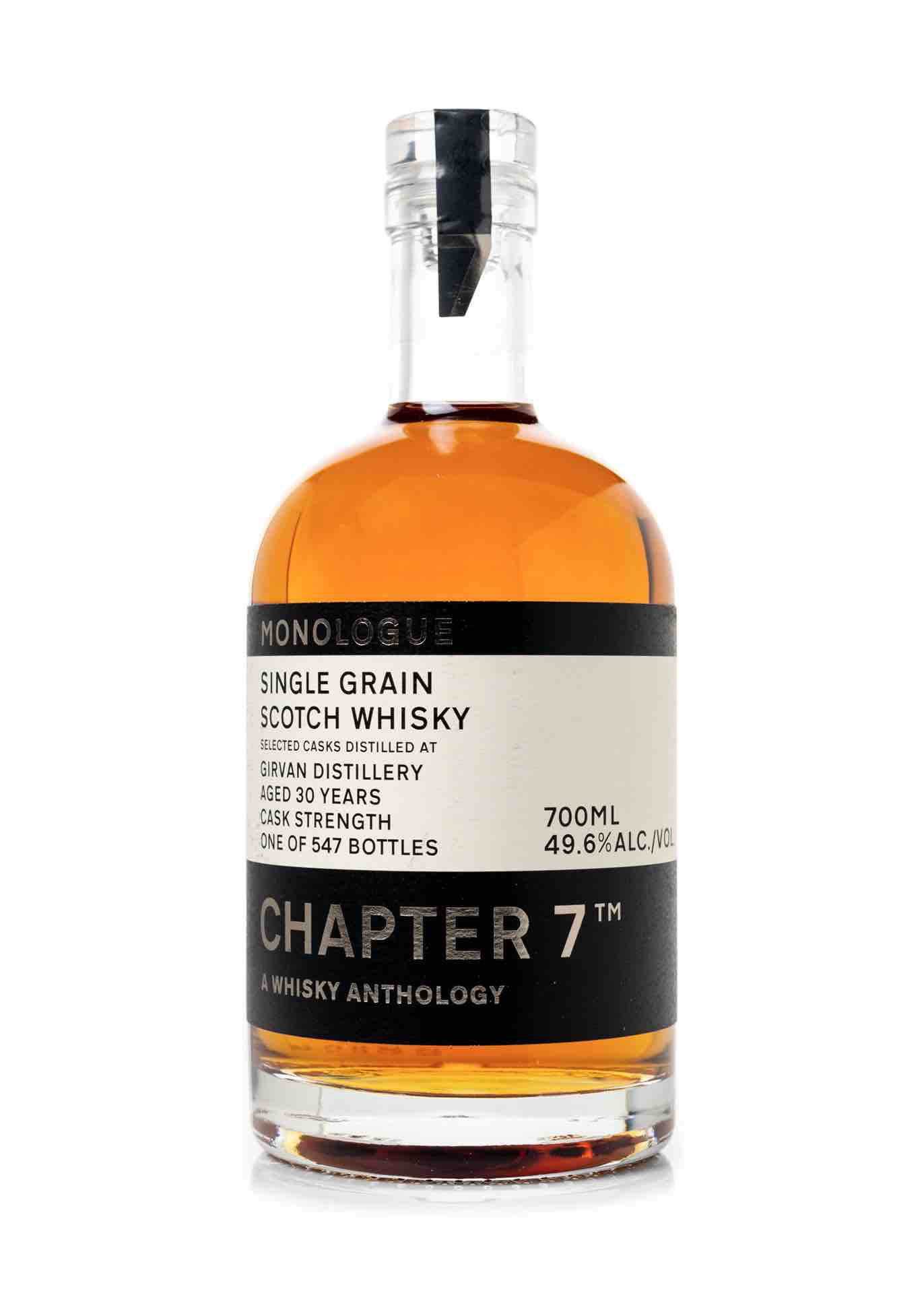 Chapter 7: Monologue Girvan 30 Year Old Single Grain Scotch Whisky
