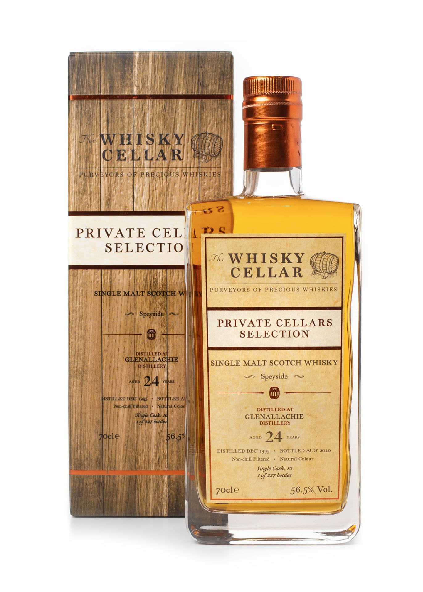  Glenallachie 24 Year Old Single Malt Scotch Whisky from The Whisky Cellar