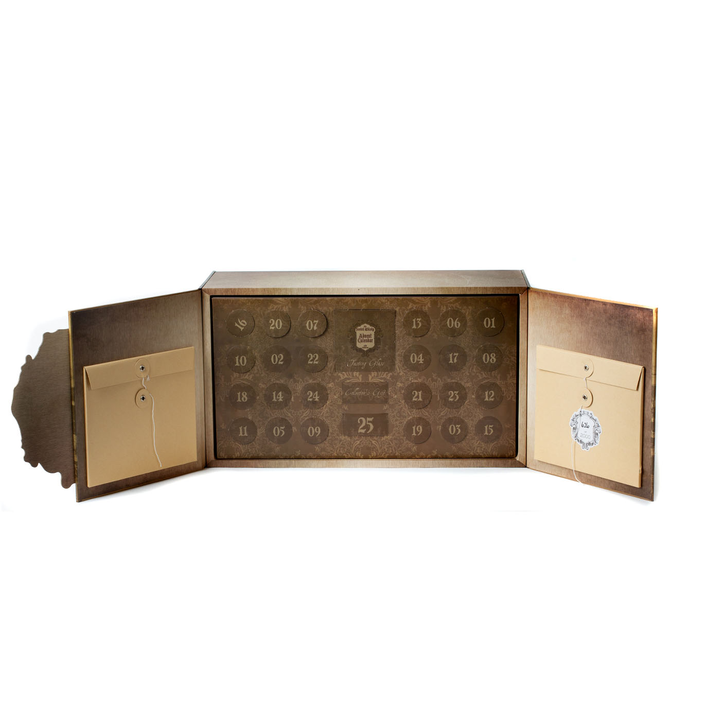 Premium Whisky Advent Calendar from Secret Spirits with whisky bottles