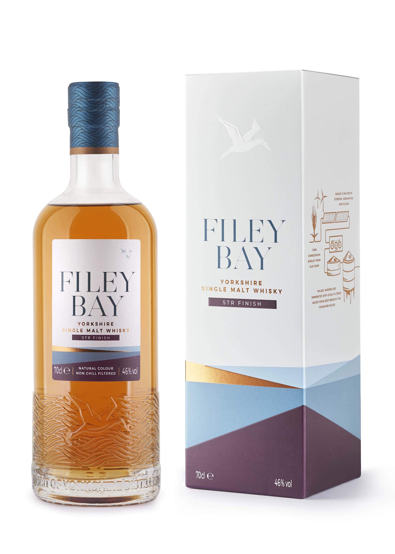 Spirit Of Yorkshire Distillery Filey Bay STR Finish Single Malt English Whisky