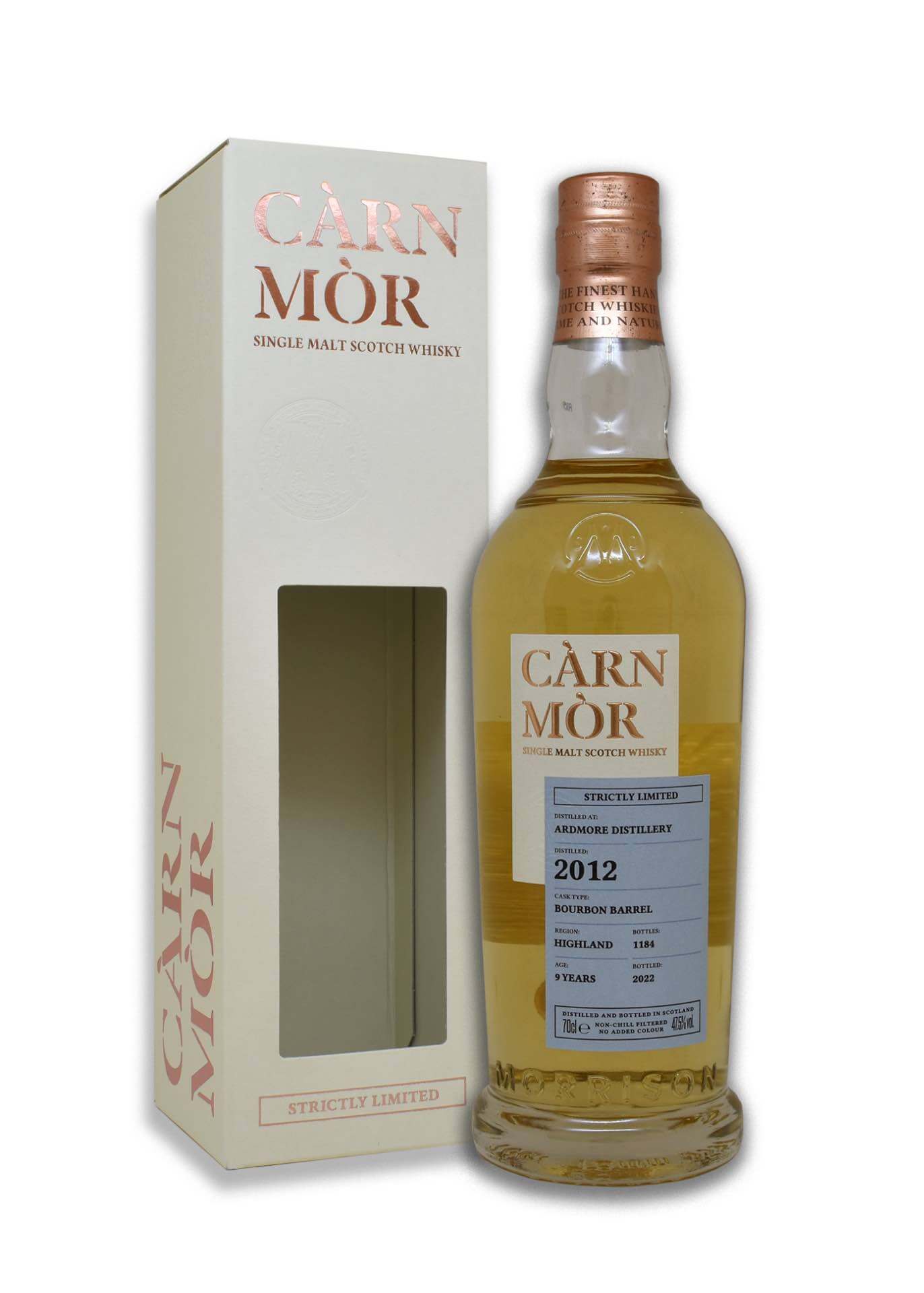 Càrn Mòr Ardmore 2012 Bourbon Barrel