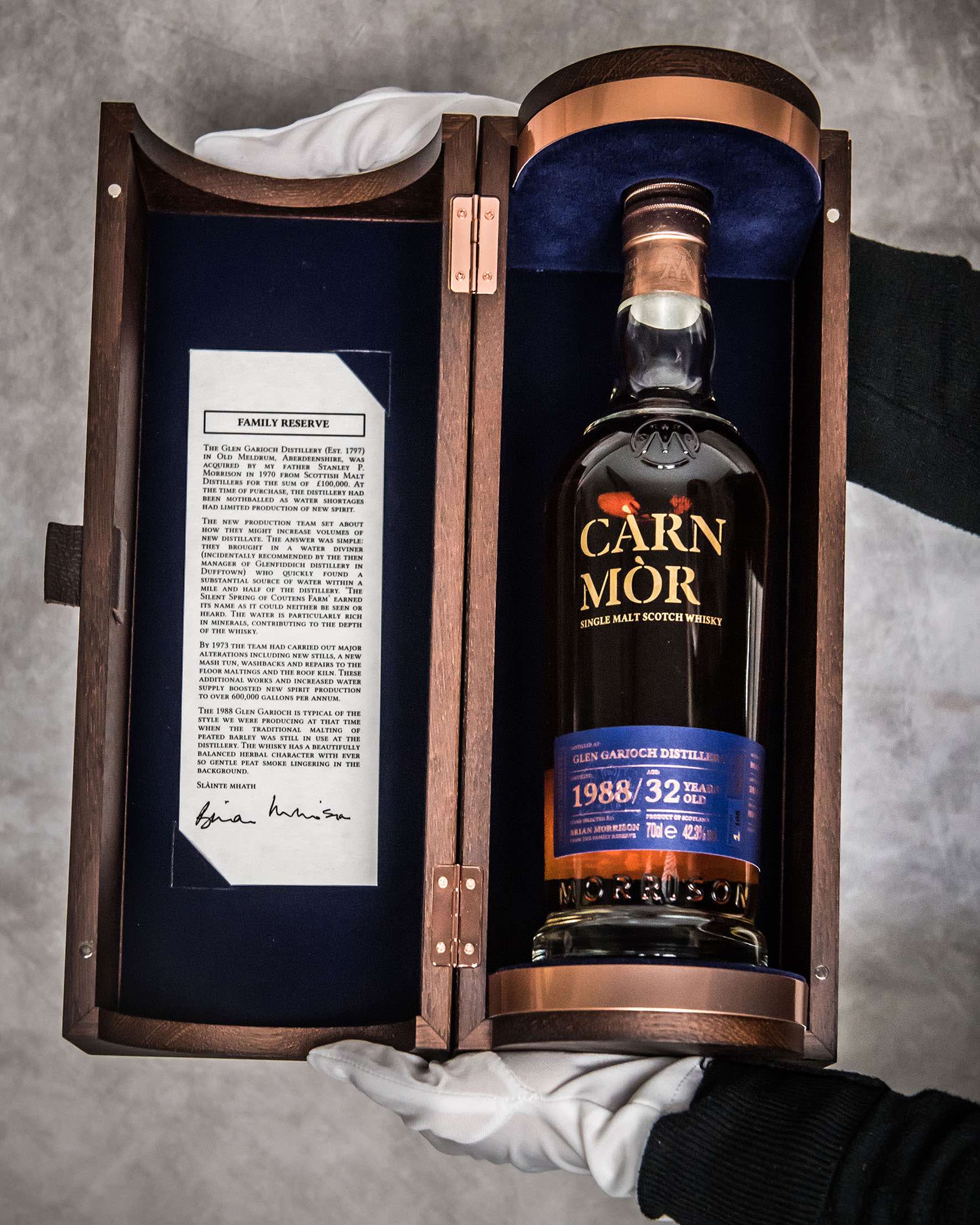 Càrn Mòr Family Reserve 32 Jahre alter Glen Garioch