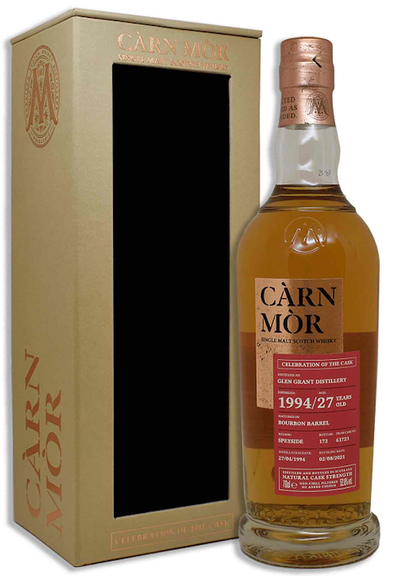 Càrn Mòr Glen Grant 1994 Bourbon Barrel