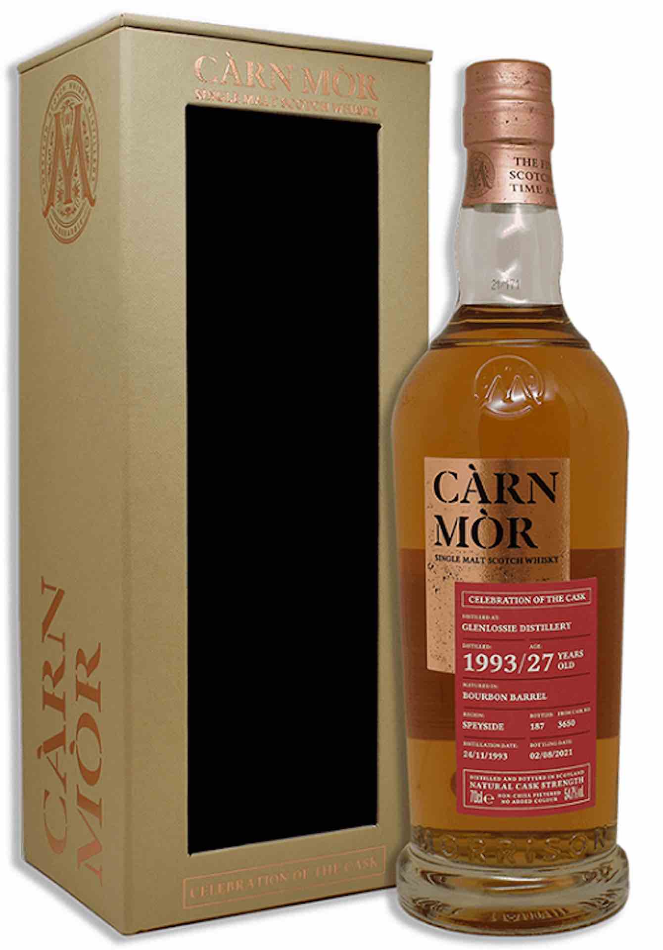 Càrn Mòr Glenlossie 1993 Bourbon Barrel