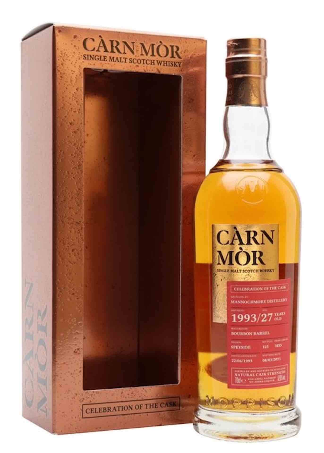 Càrn Mòr Mannochmore 1993 Bourbon Barrel