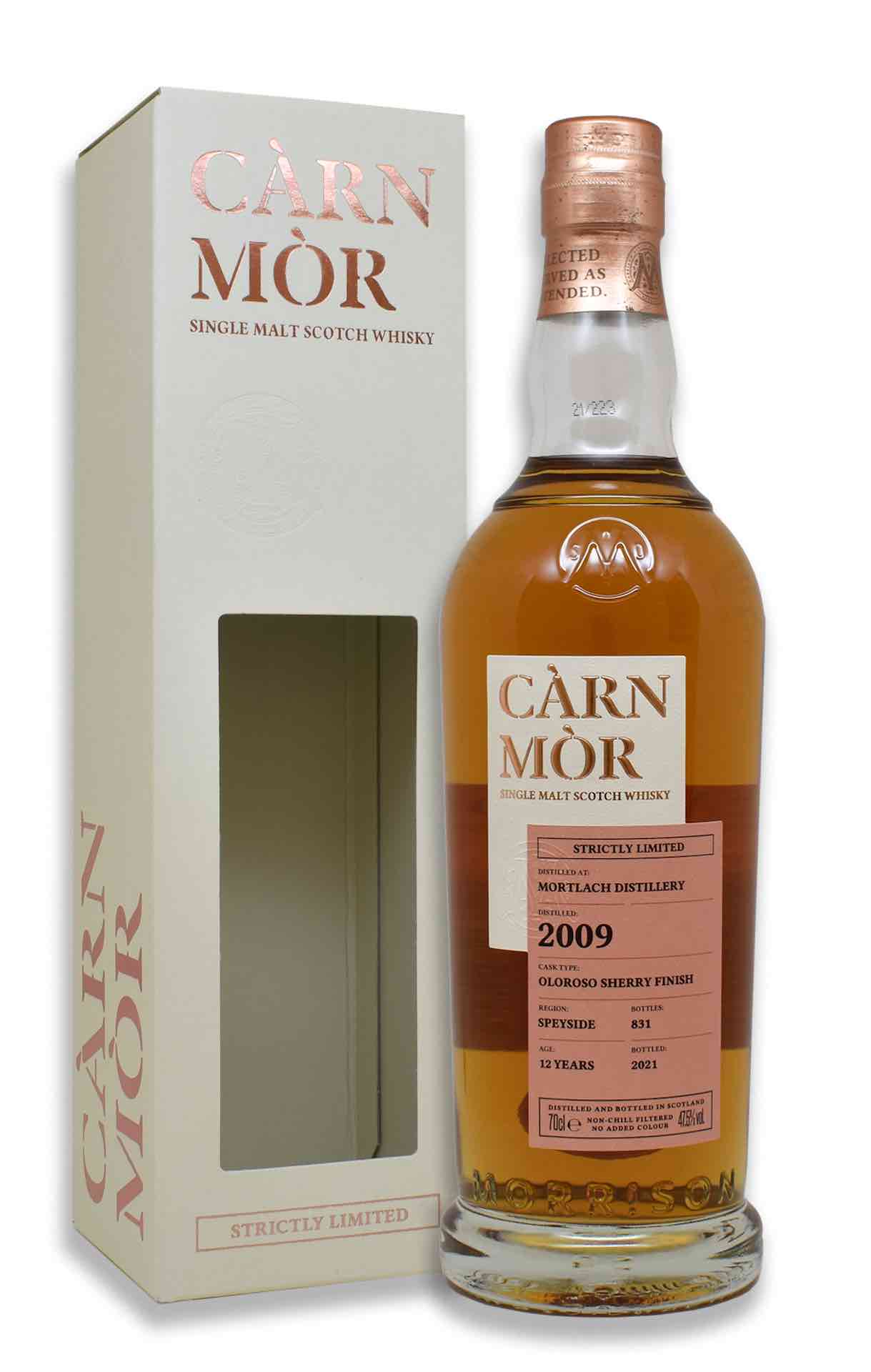 Càrn Mòr Mortlach 2009 年奥洛罗索雪利酒余味