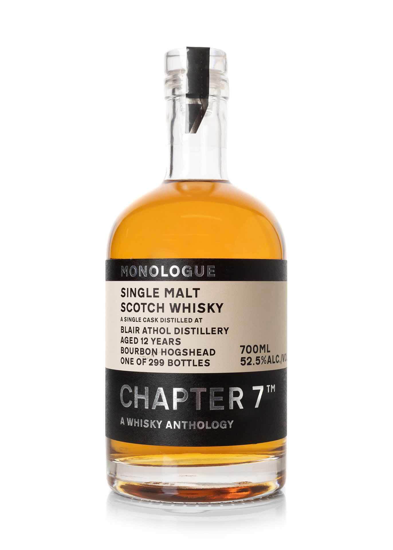 Chapter 7 Whisky: Monologue Blair Athol 12 Year Old Bourbon Cask