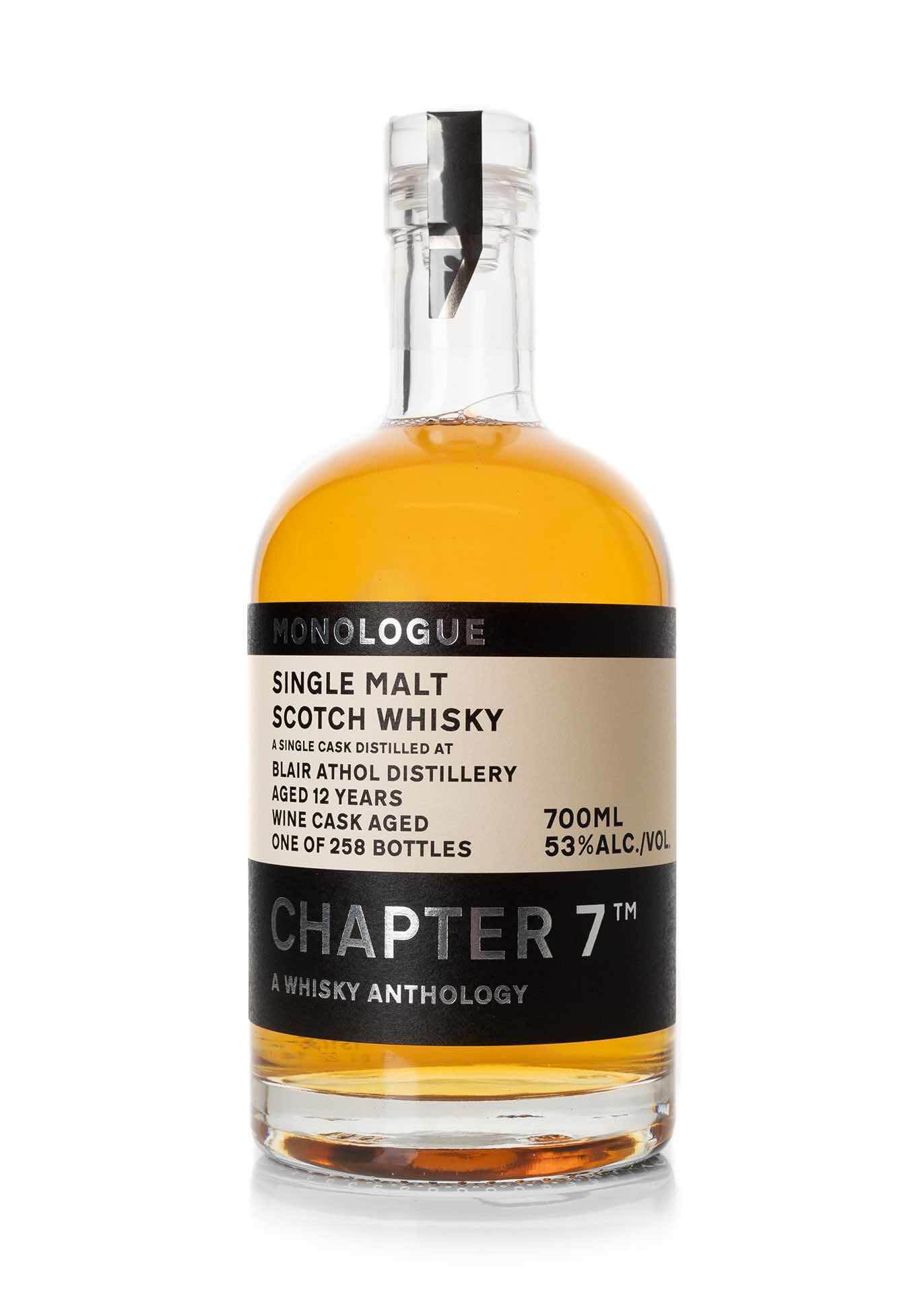 Chapter 7 Whisky: Monologue Blair Athol 12 Year Old Wine Cask