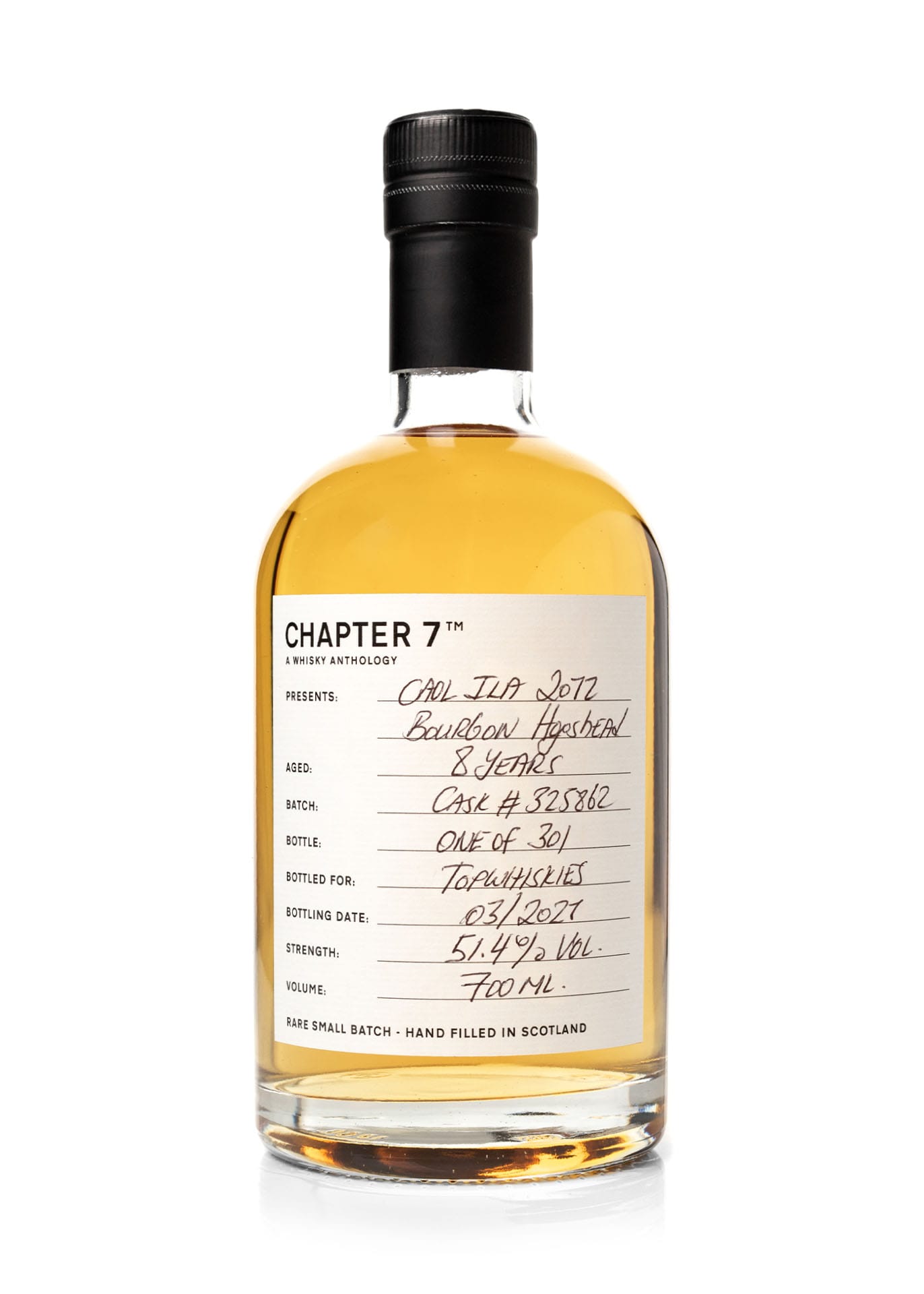 TopWhiskies x Chapter 7 Whisky: Caol Ila 8 Year Old Single Malt Scotch